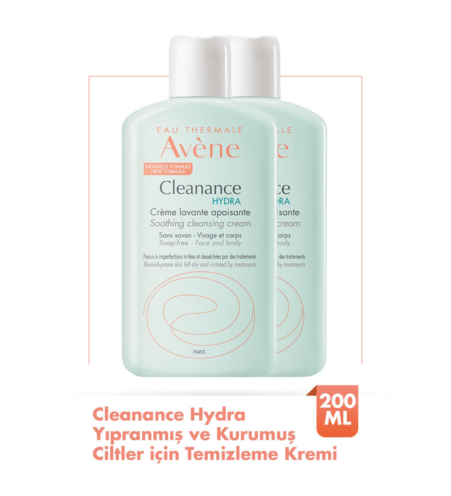 Avene Cleanance Hydra Cleansing Cream for Damaged and Dry Skin Cleansing Cream 200 Ml - Buy Online on GoSupps.com