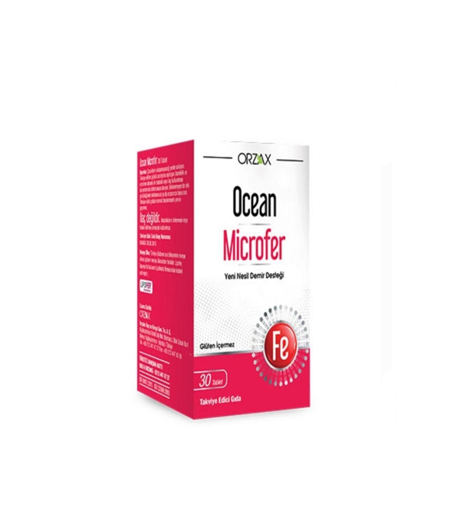 Ocean Microfer Food Supplement 30 Tablets