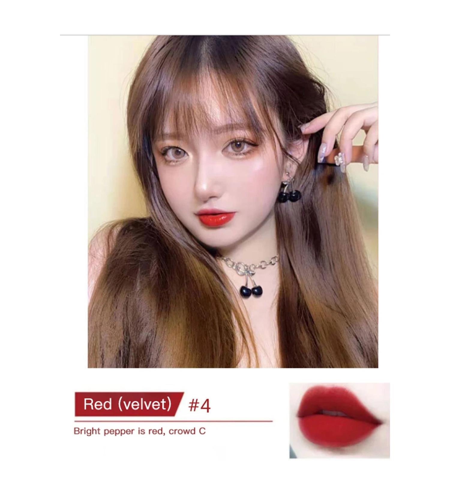 ershiQi Liquid Lipstick Long-lasting Waterproof Matte Lipstick Ershiqi Matte Velvet Matte Lip Glaze