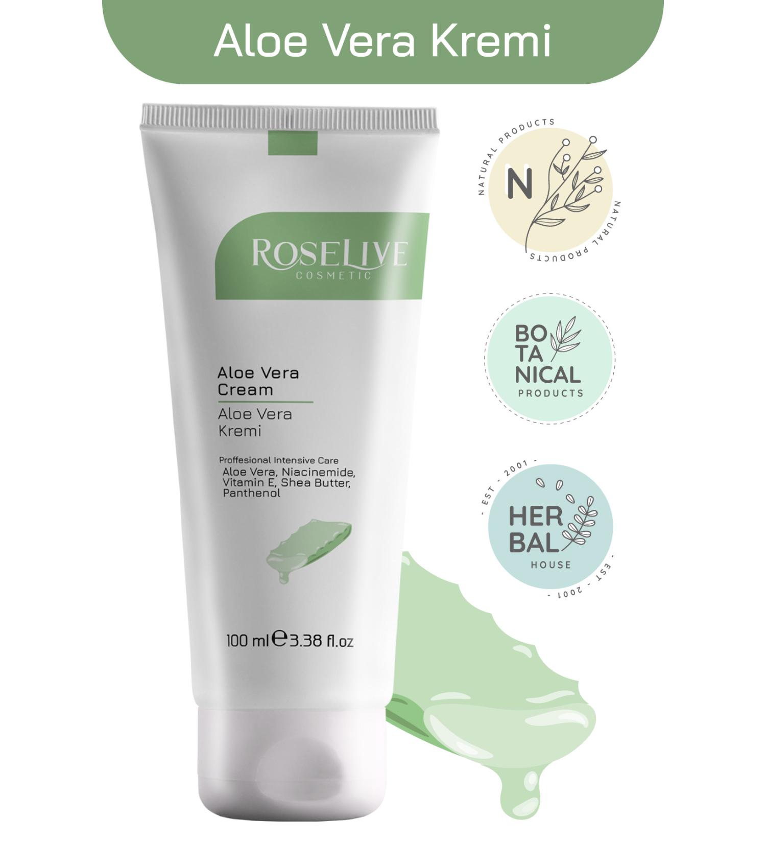 Roselive Aloe Vera Cream 100 mL