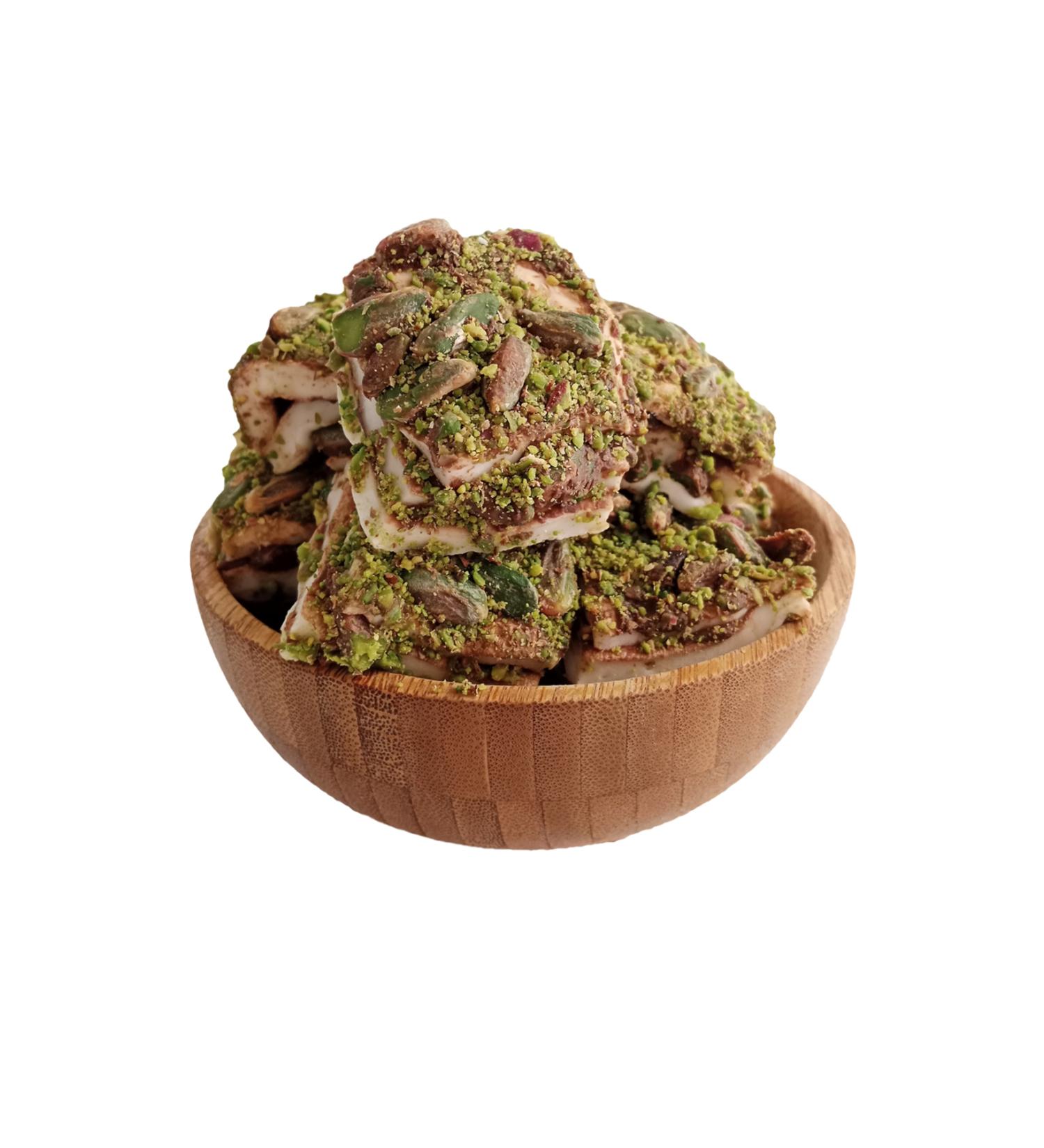 Ozcanlar Dried Nuts Pistachio Sultan Turkish Delight 500g