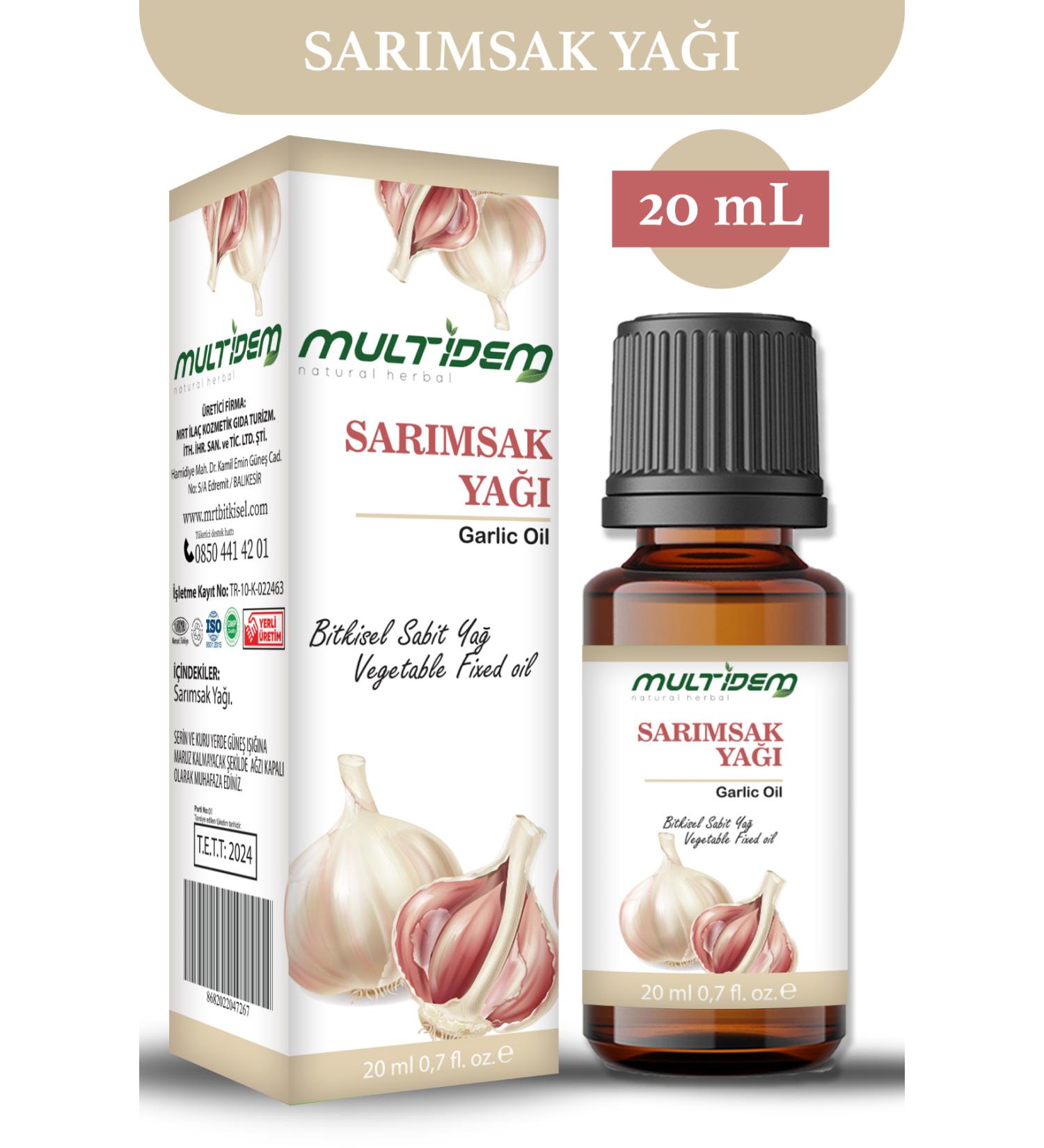 multidem Garlic Fixed Oil 20 mL