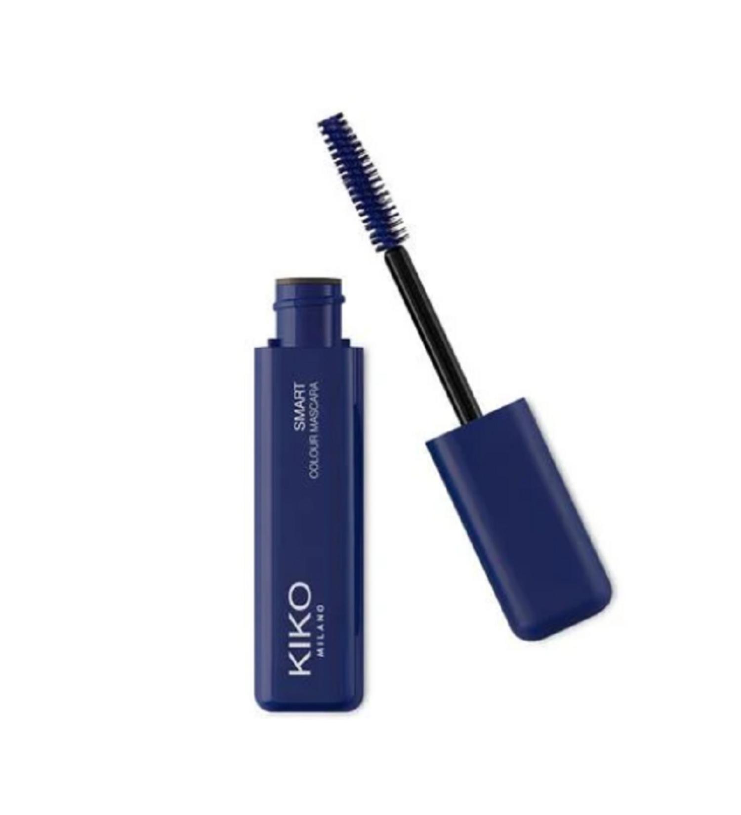 KIKO Smart Colour Mascara 07 Navy Blue - NEW Panoramic volume effect colour mascara - Buy Online on GoSupps.com