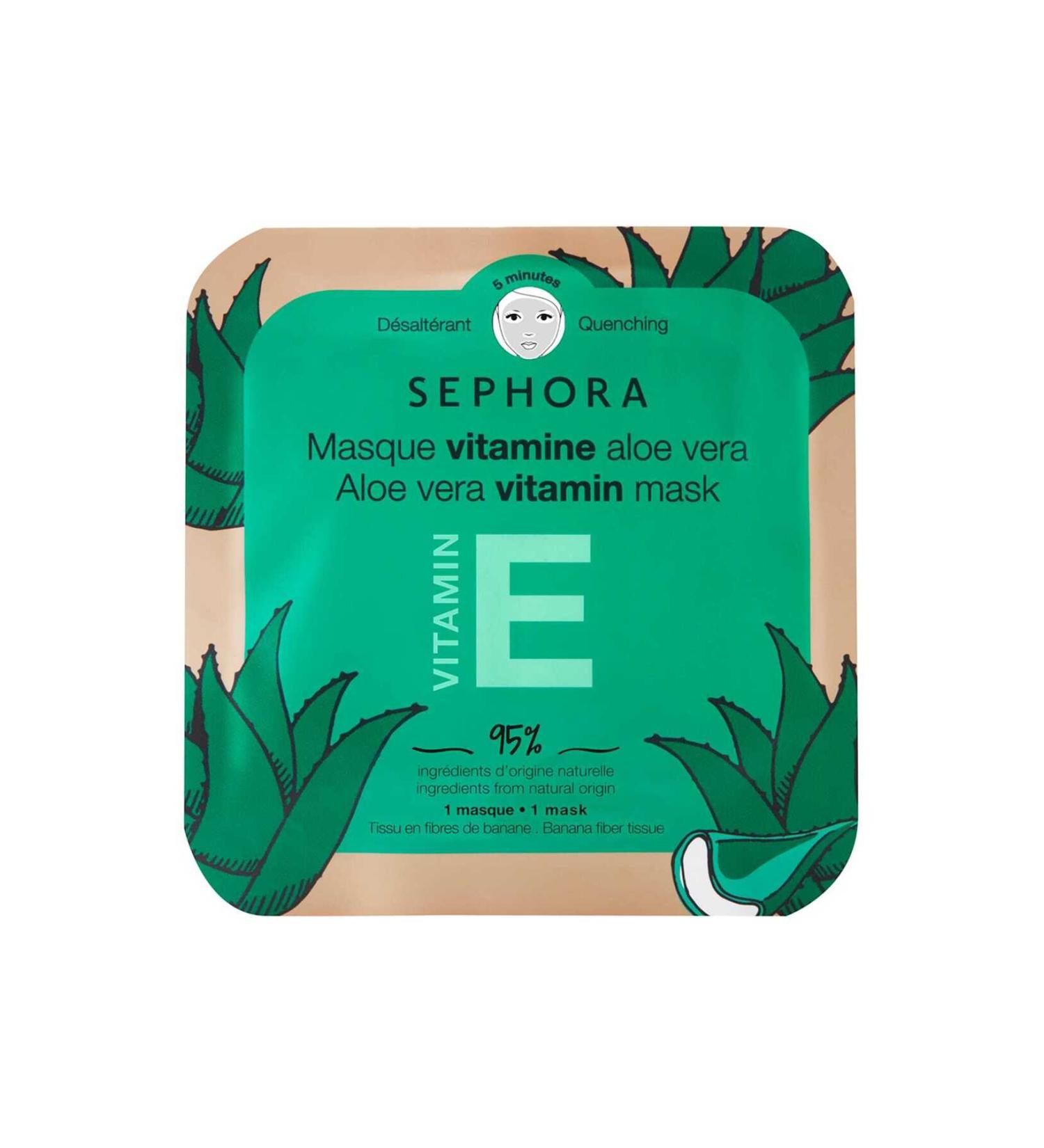 SEPHORA COLLECTION Vitamin Face Mask - Aloe Vera + Vitamin E