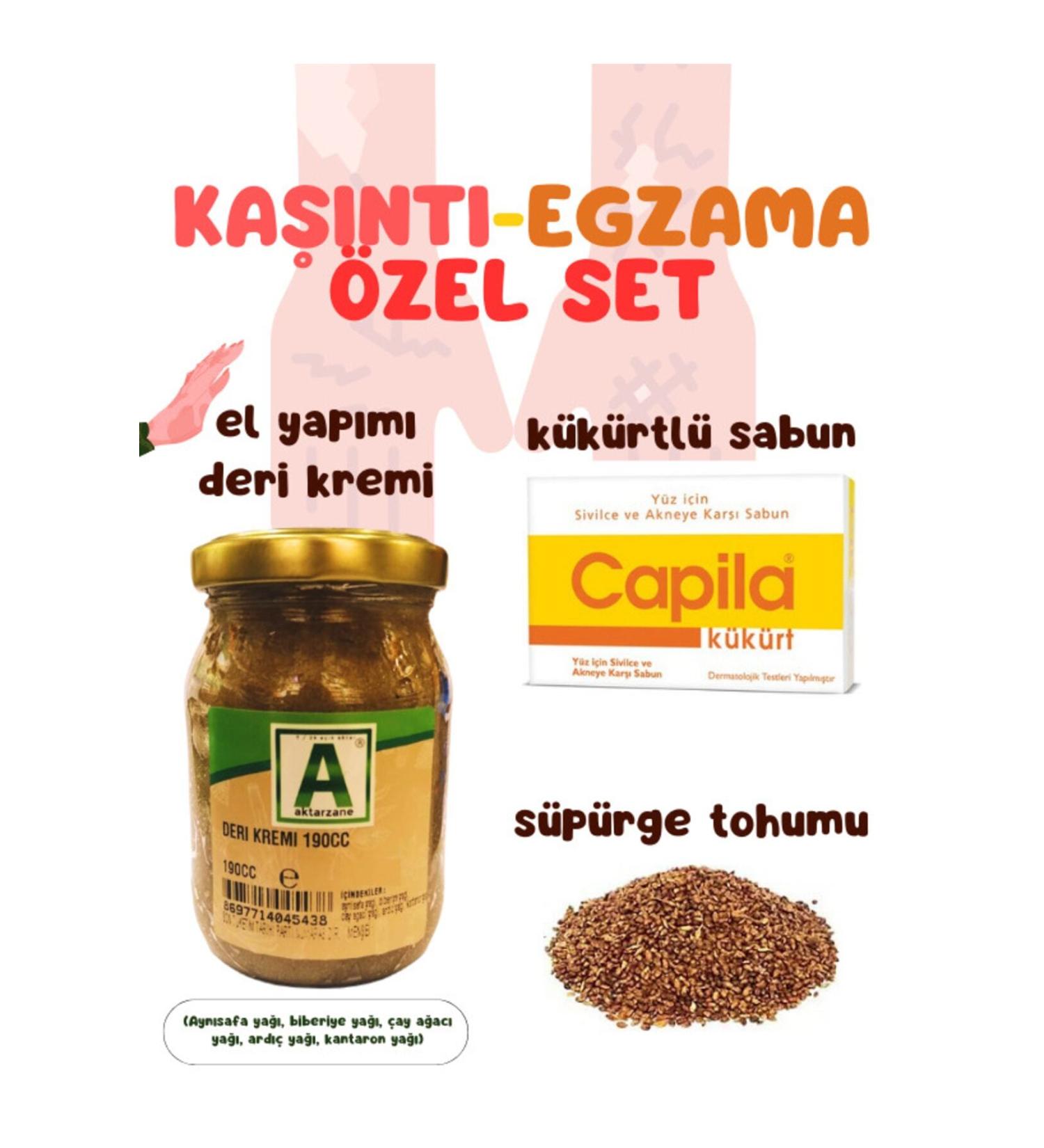 Aktarzane Itch Special Mixed Cream Soap Broom Seed Set of 3 - Buy Online on GoSupps.com
