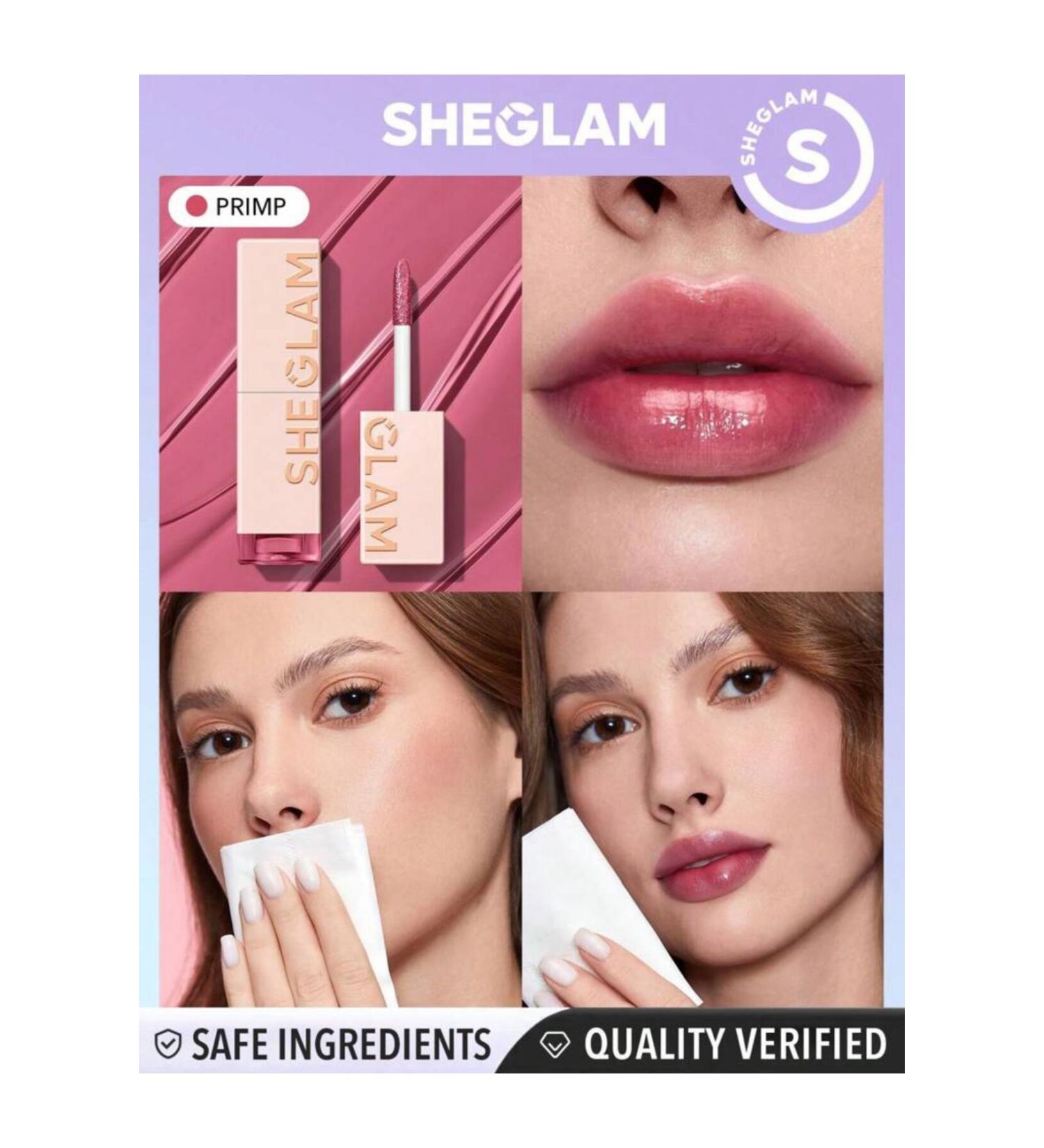 SHEGLAM Take A Hint Lip Tint-Cheeky Color Changing Long Lasting Lip Gloss High Gloss Finish All Day Non - Buy Online on GoSupps.com