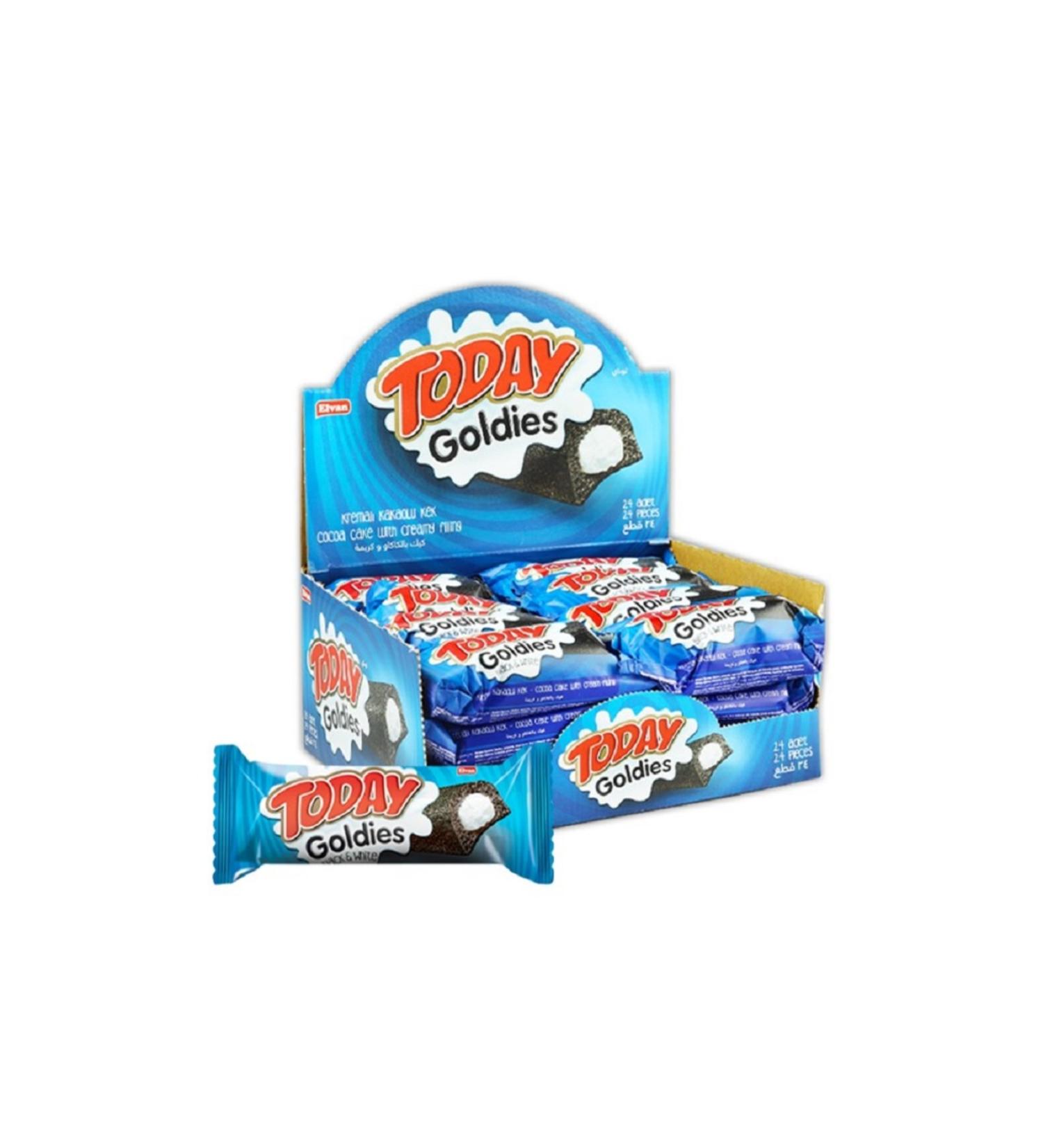 Elvan Today Goldies Black & White 45 Grams 24 Pieces (1 Box) - Buy Online on GoSupps.com
