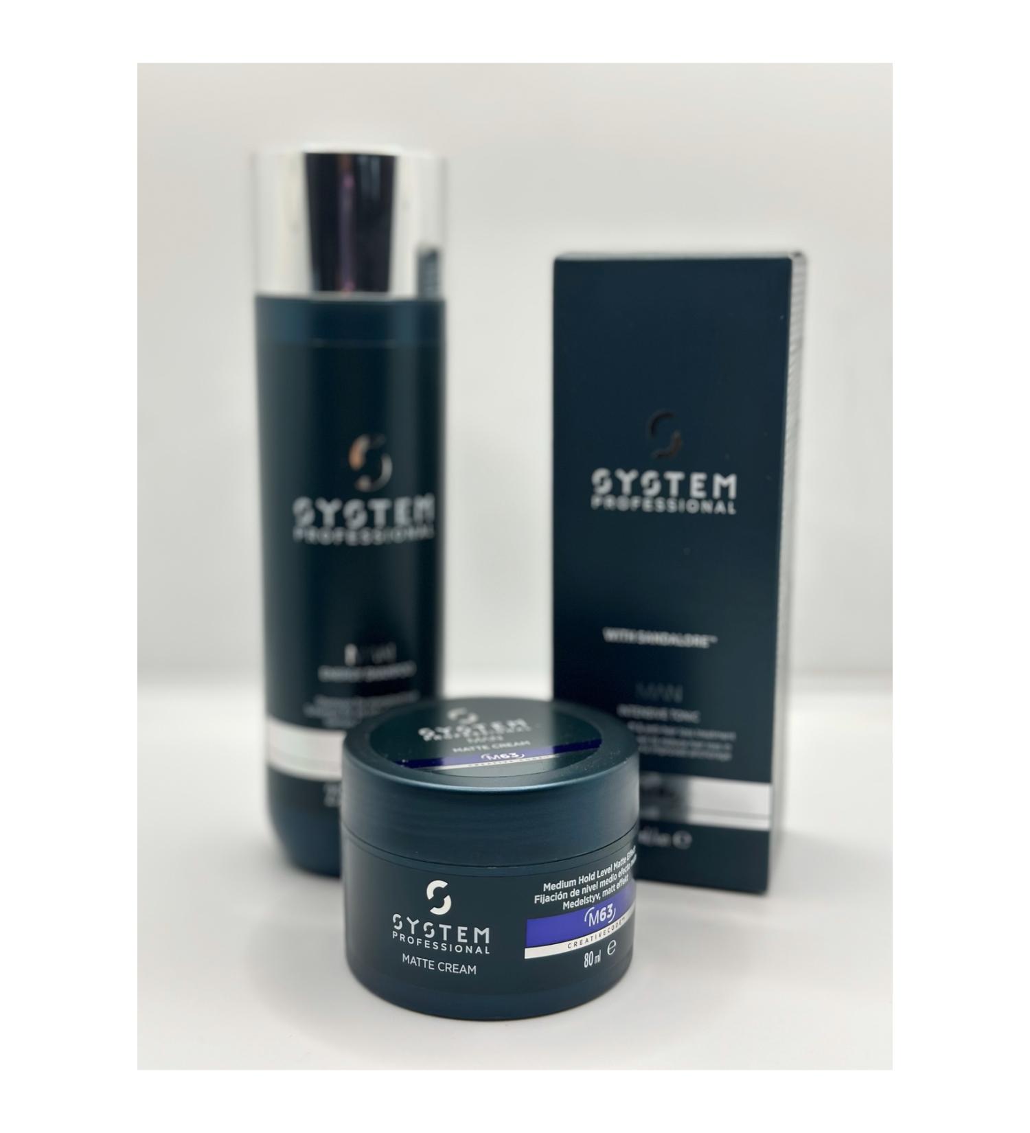 System Professional Wella System Professional Man Men's Special Shampoo 250 ML -Tonic 100 ML -Wax 80 ML CYT9746313176431 - Buy Online on GoSupps.com