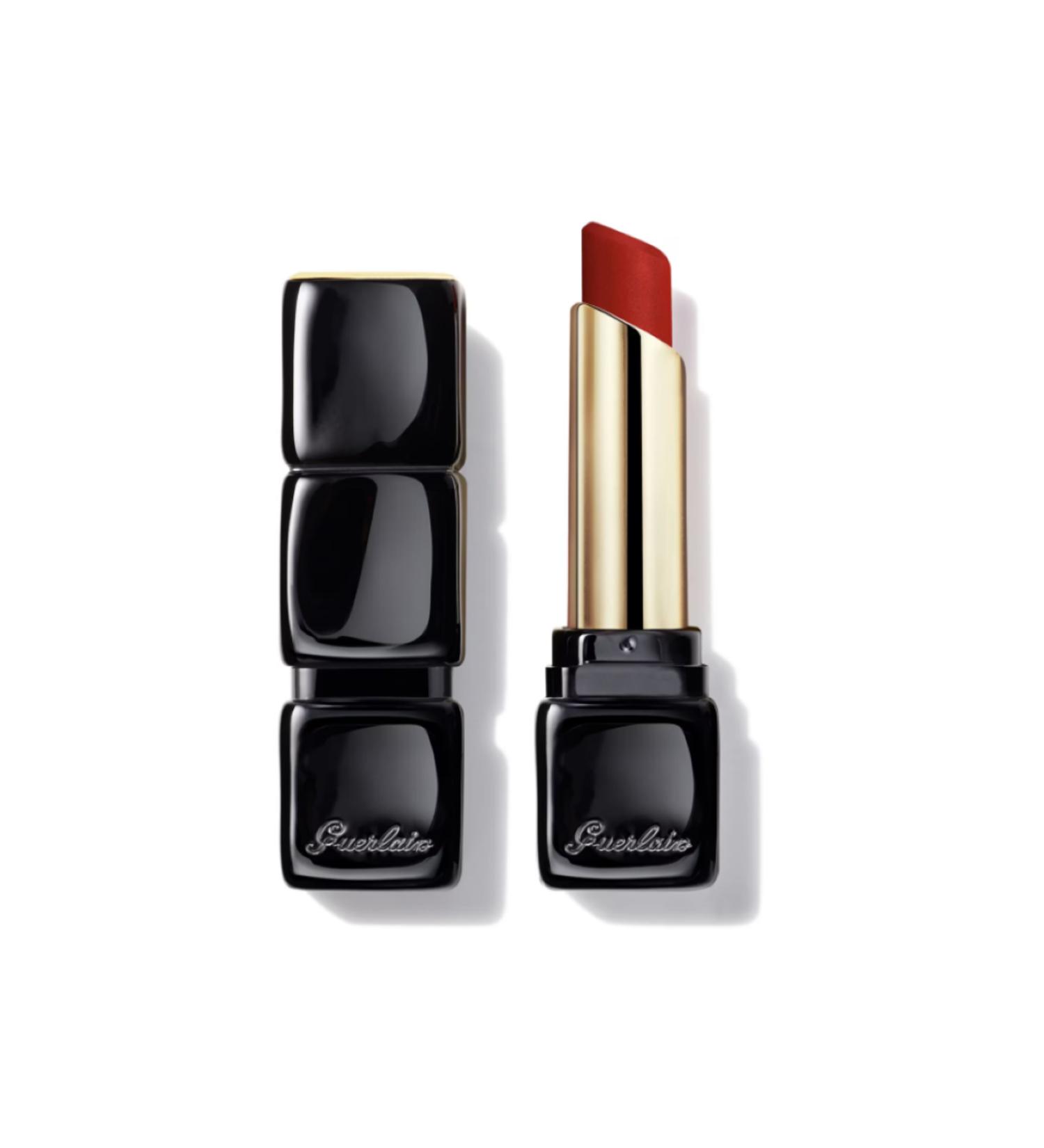 Guerlain KissKiss Tender Matte - Shimmering Matte Lipstick As Delicate As A Kiss Shimmering 2.8 g