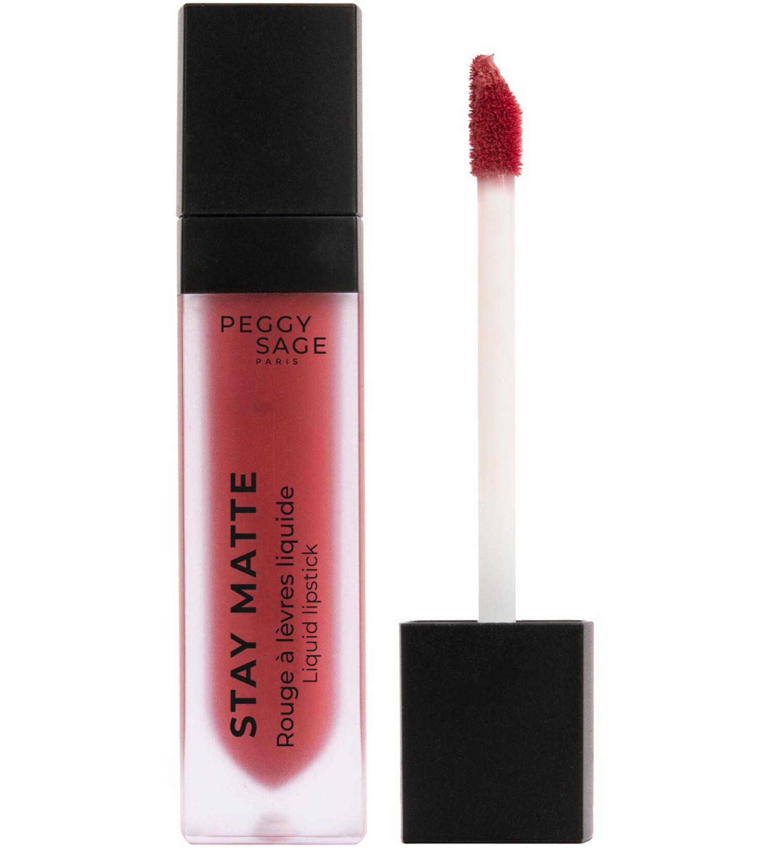 peggy sage matte liquid lipstick - spicy brick 6 ml