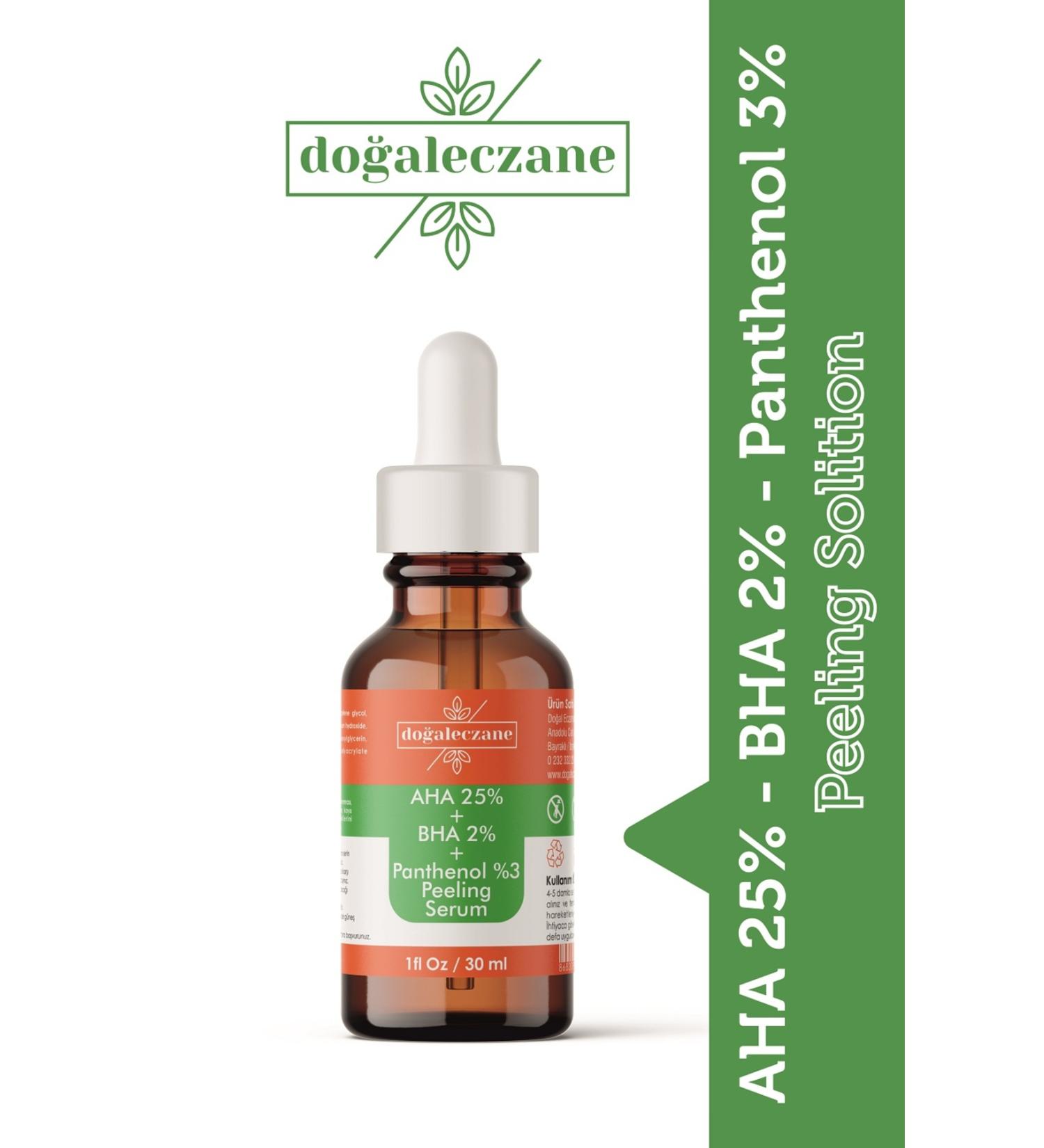 Natural Pharmacy Stain Serum + 25% Aha - 2% Bha Serum (Brightening and Renewing Skin Care Serum)