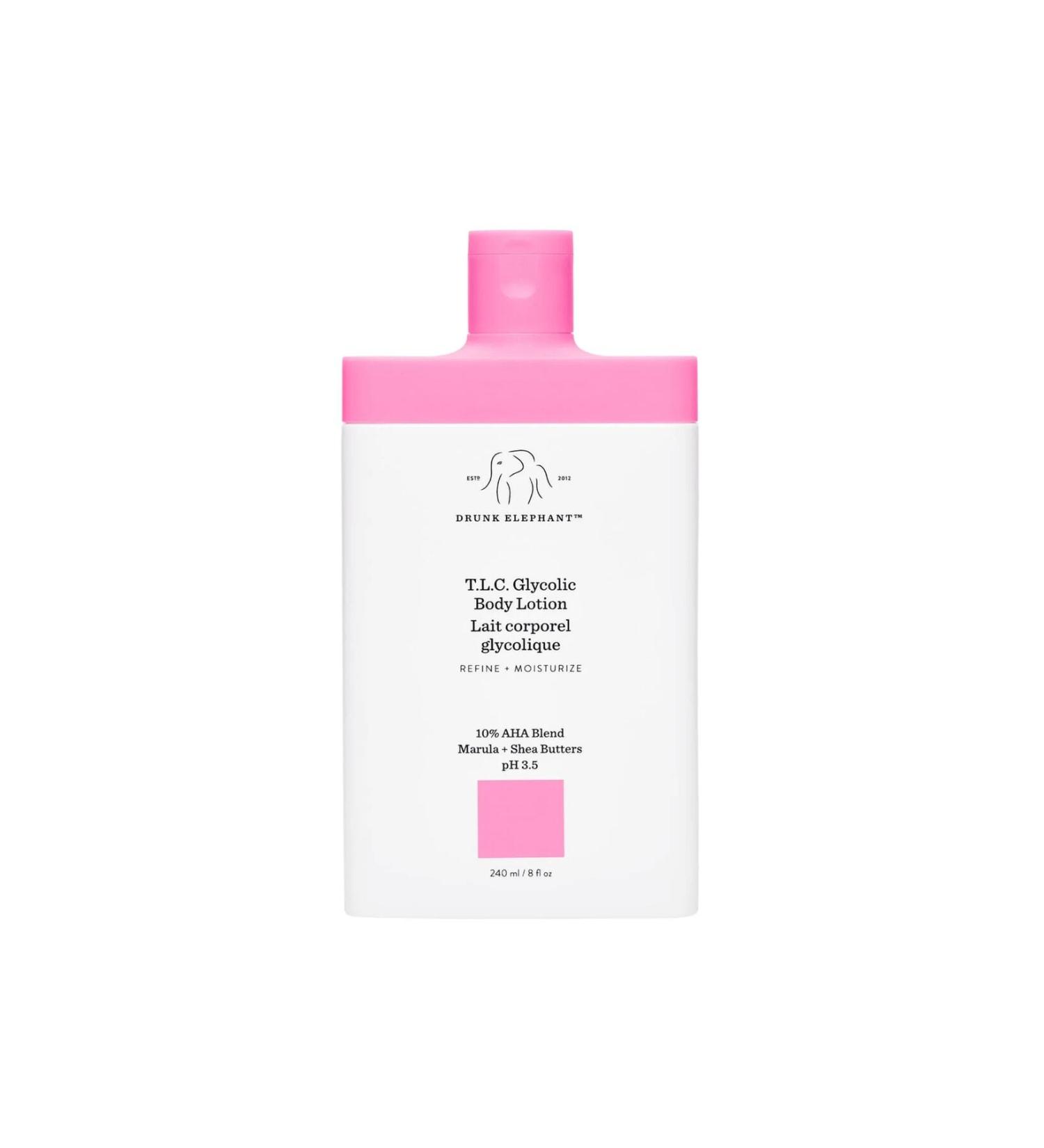 Drunk Elephant TLC GLYCOLIC BODY LOTION DEEP MOISTURIZING GLYCOLIC ACID BODY LOTION 240ML PSSN2489 - Buy Online on GoSupps.com