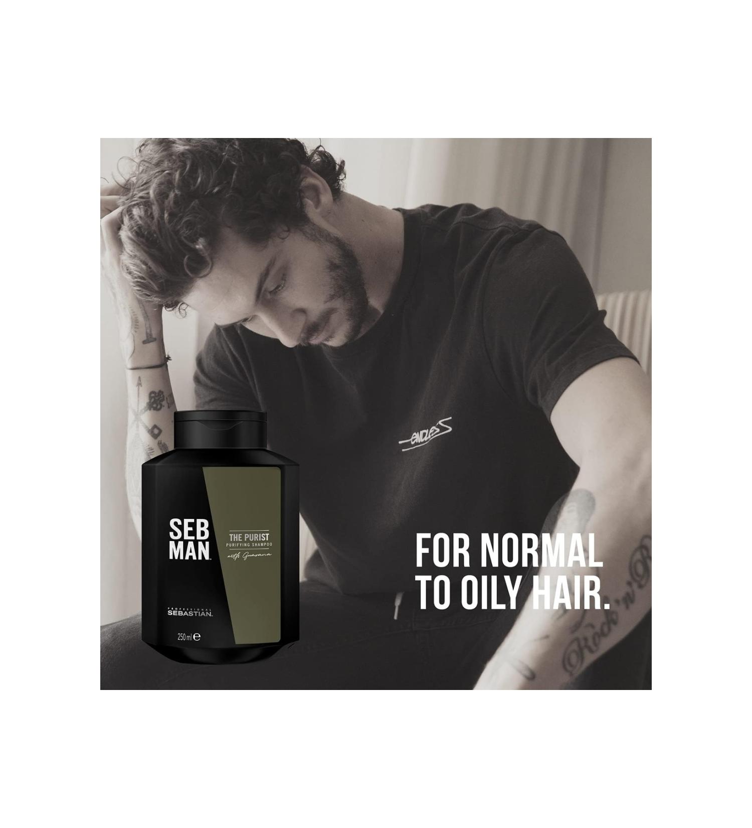 Sebastian Seb Man Professional Purifying Anti-Dandruff Shampoo 250ml/8.4FL.OZ/GEMSD1-522 69-P853
