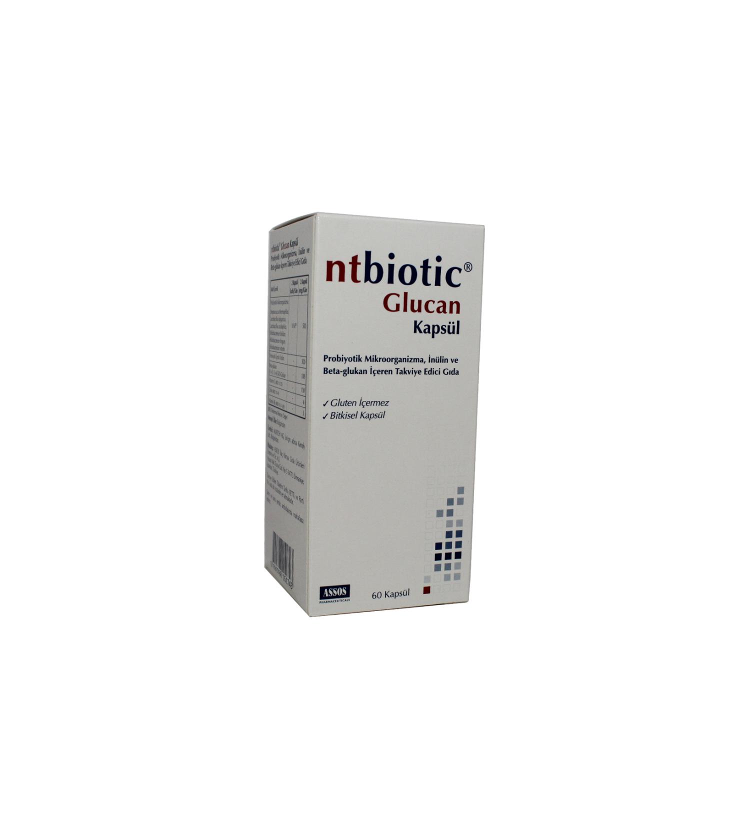 Assos Ntbiotic Glucan 60 Capsules Ass151743