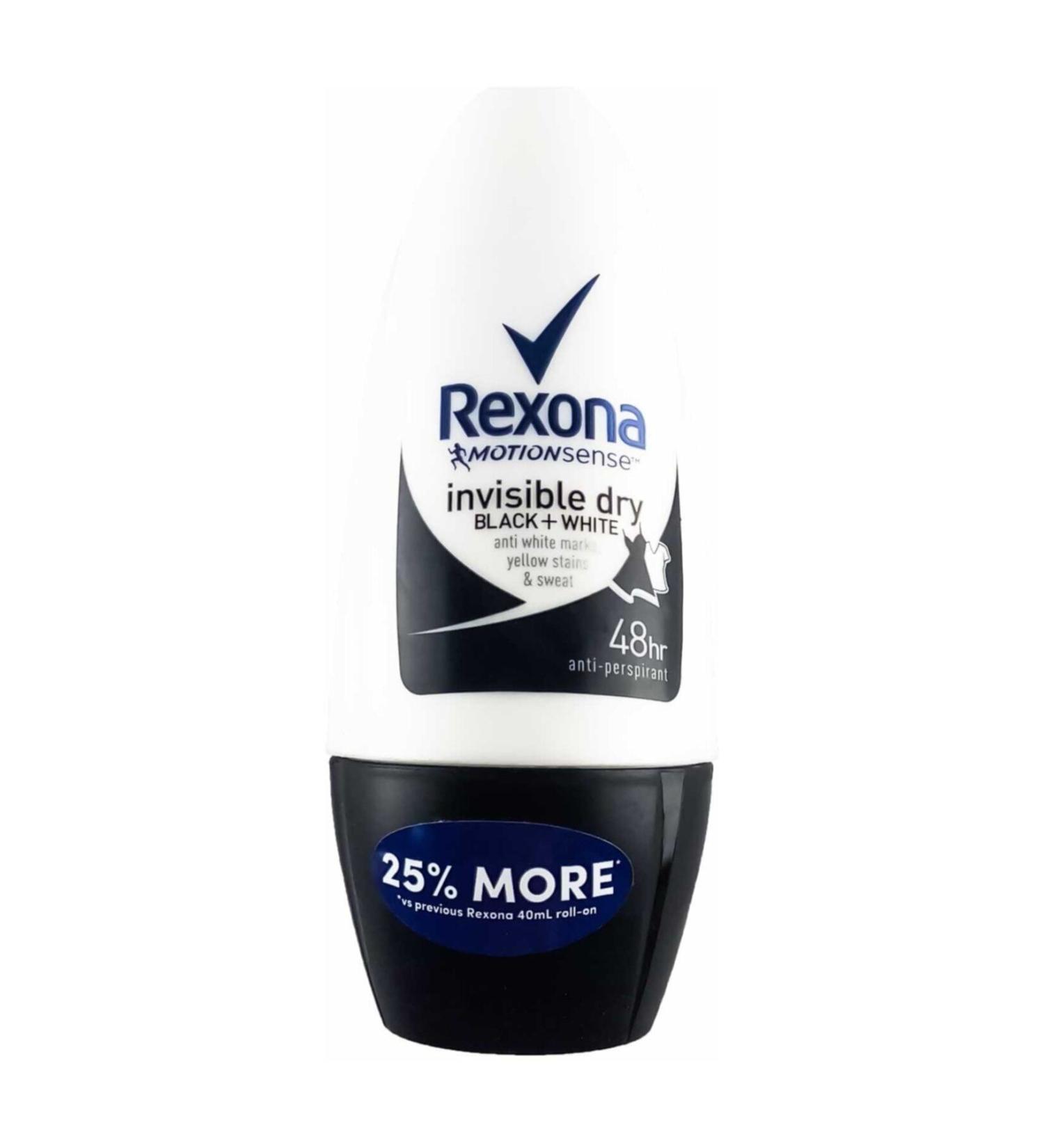 Rexona Invisible Black&white Roll-on 50 Ml.