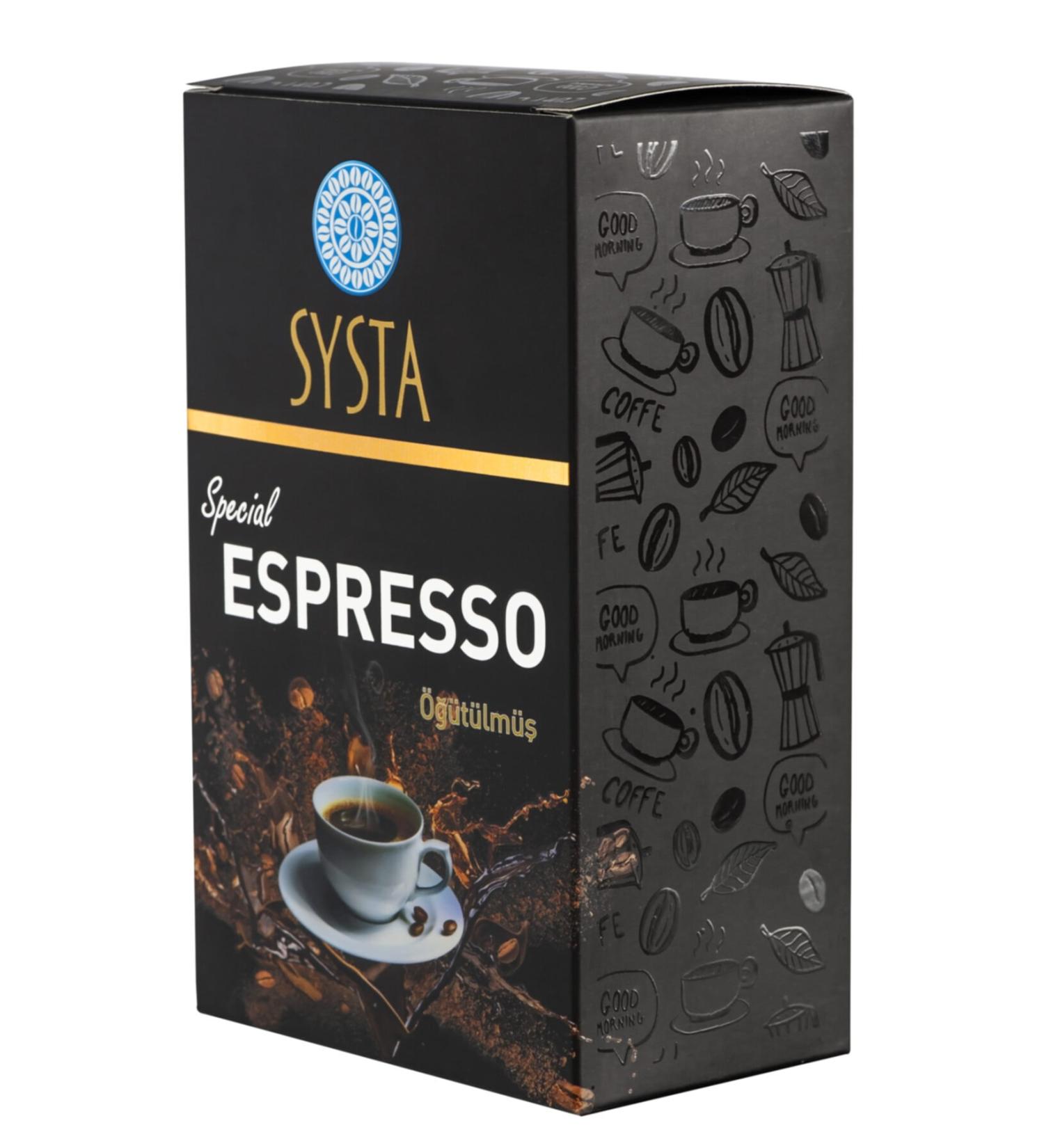SYSTA Espresso Coffee Ground 250 gr