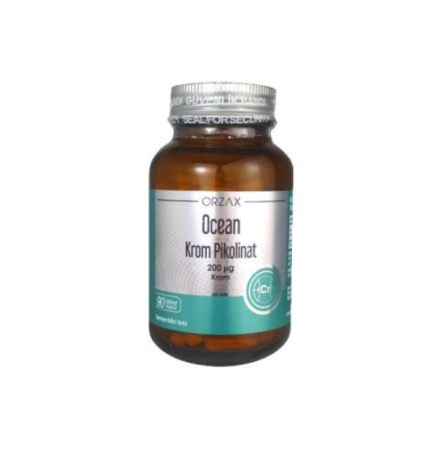 Ocean Chromium Picolinate 20 Mcg 90 Capsules