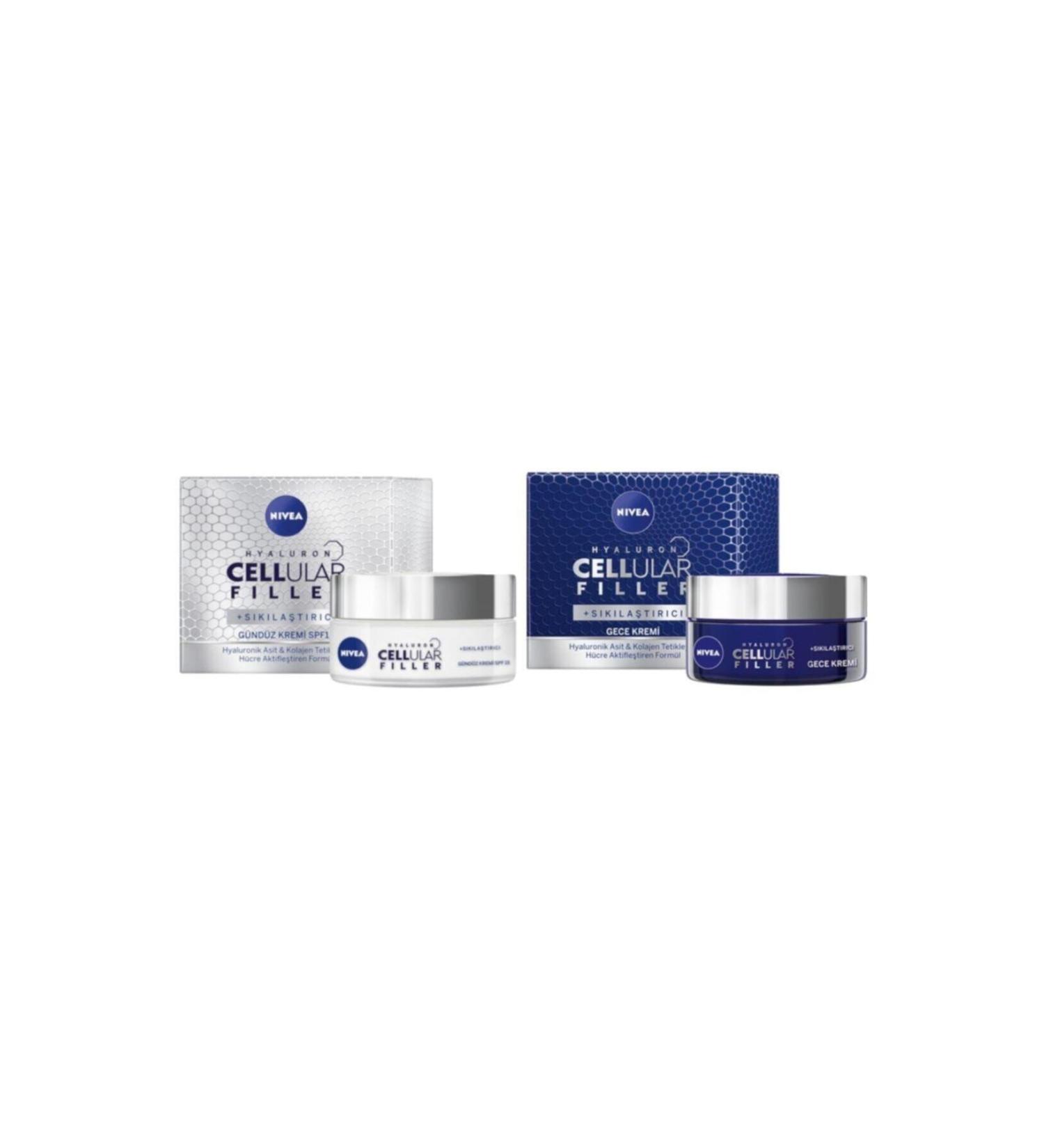 NIVEA Hyaluron Cellular Filler Firming Day Night Cream Set