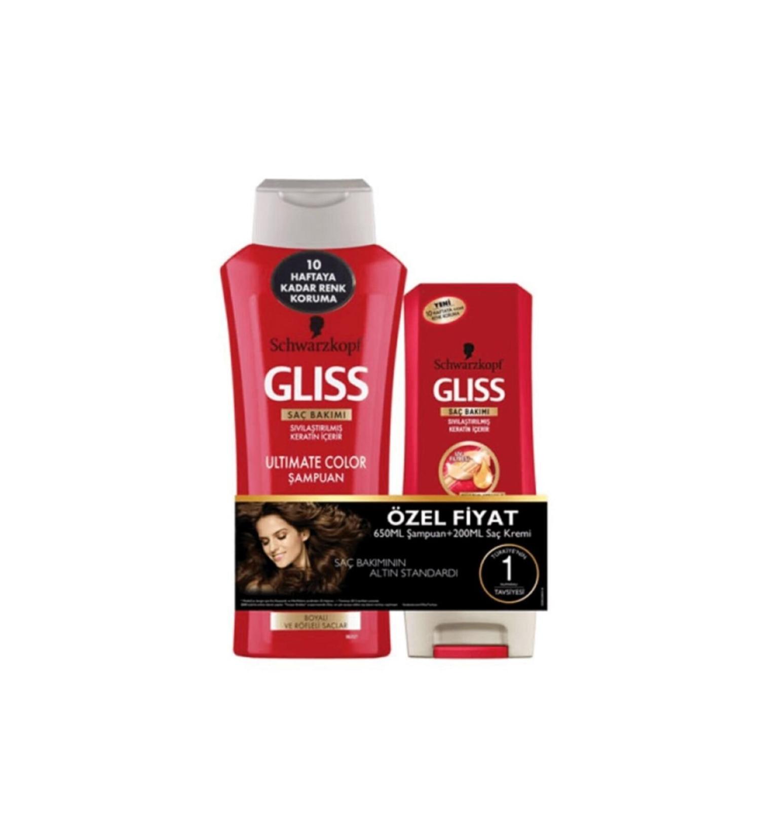 Gliss Ultimate Color Shampoo 700 ml Hair Conditioner 200 ml