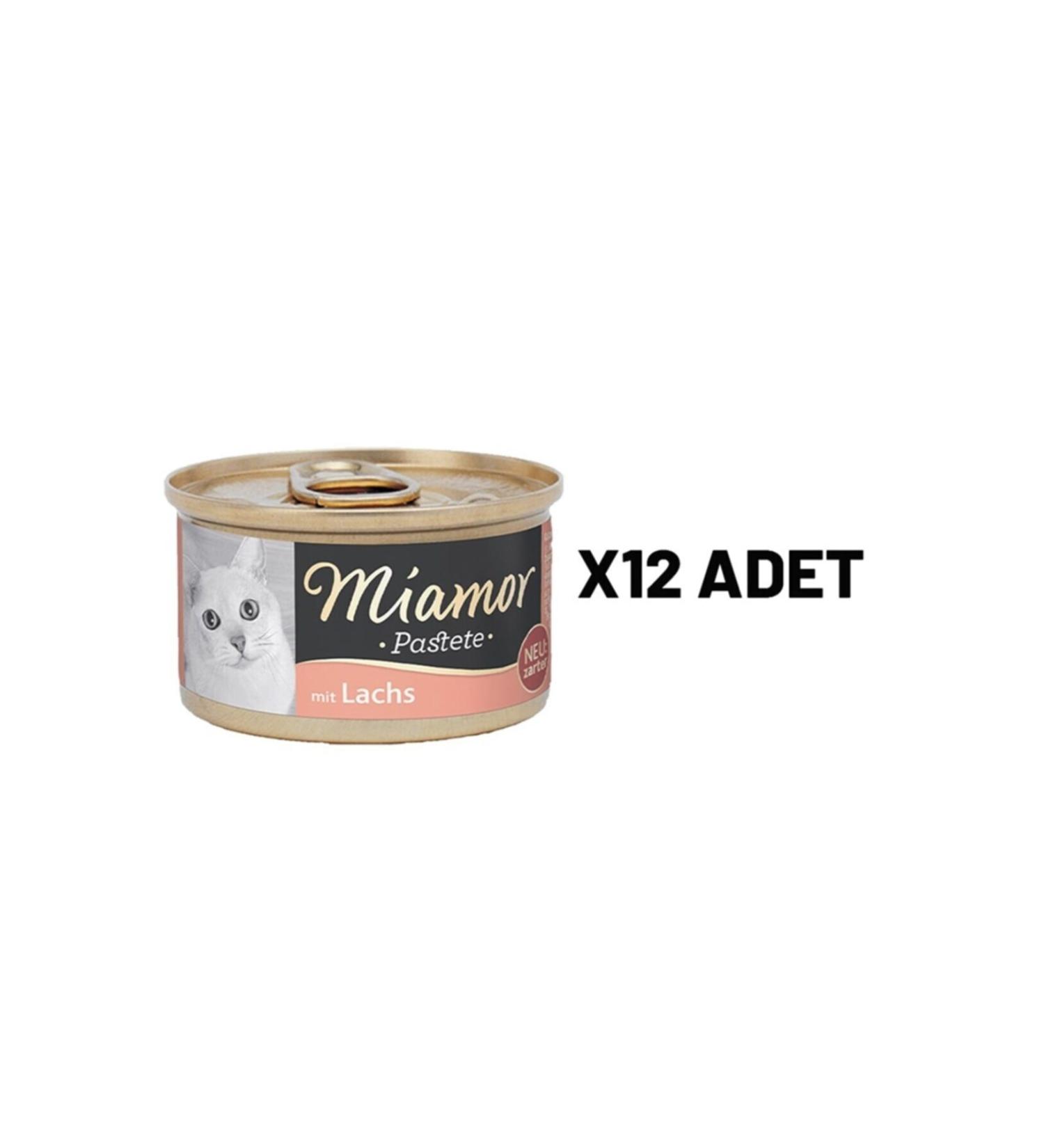 Miamor Miamor Pastete Cat Salmon 85 Gr X 12 Pieces