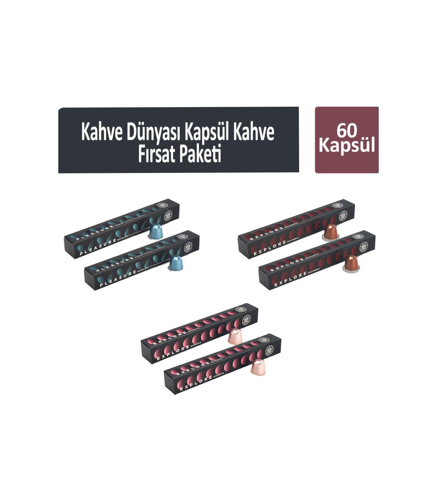 Coffee World Capsule Coffee Opportunity Package 60 Capsules - Buy Online on GoSupps.com