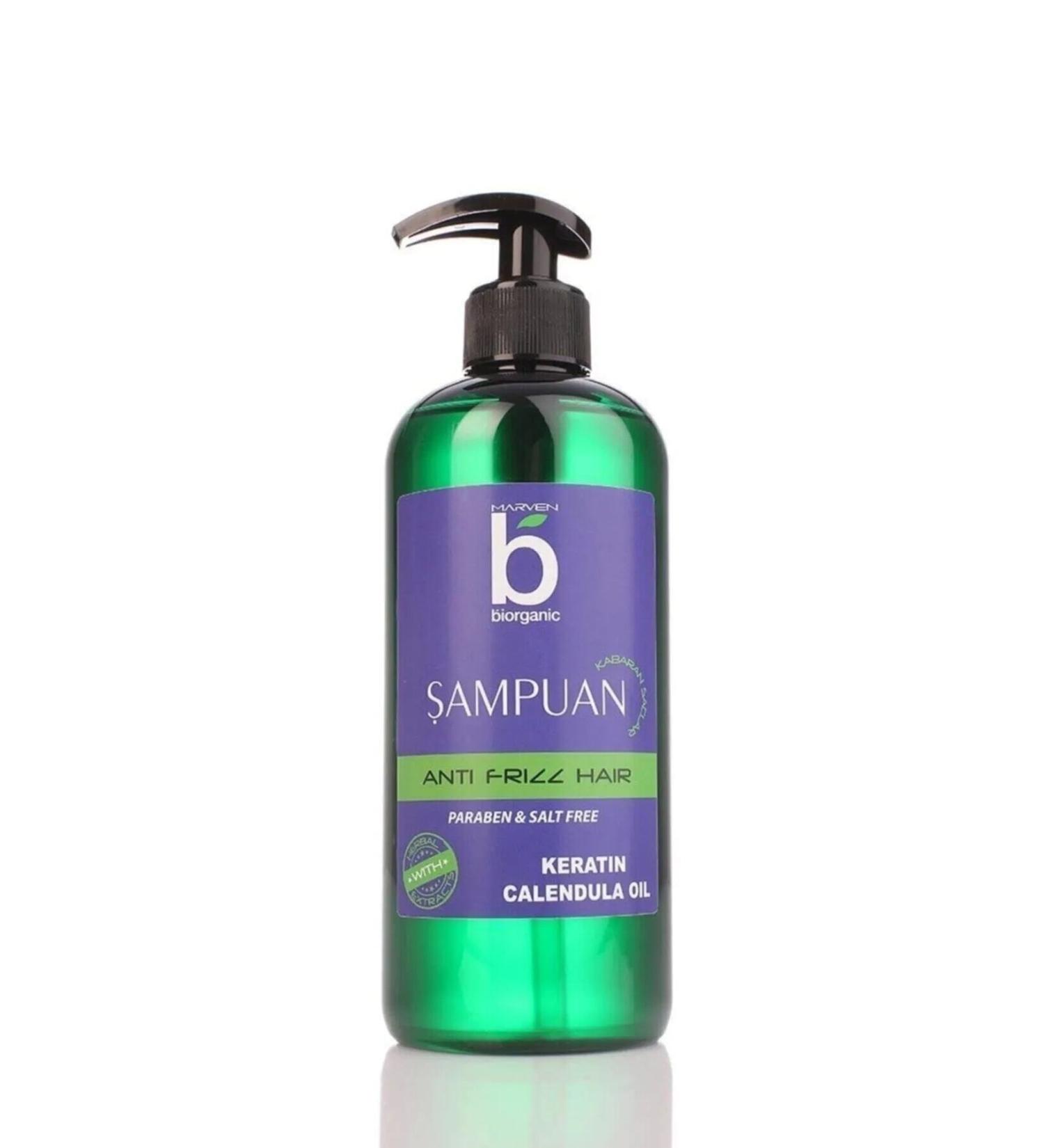 Biorganic Anti-frizz Hair (salt-free) Light Shampoo for Frizzy/Electrified Hair 500ml-GEMZC36-8
