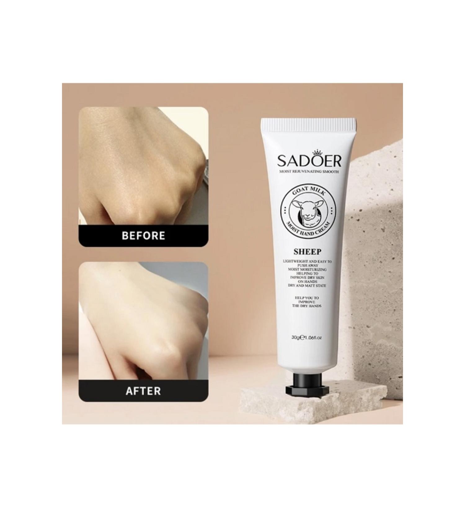 SADOER Lamb Milk Moisturizing and Rejuvenating Cream | 30g - Buy Online on GoSupps.com
