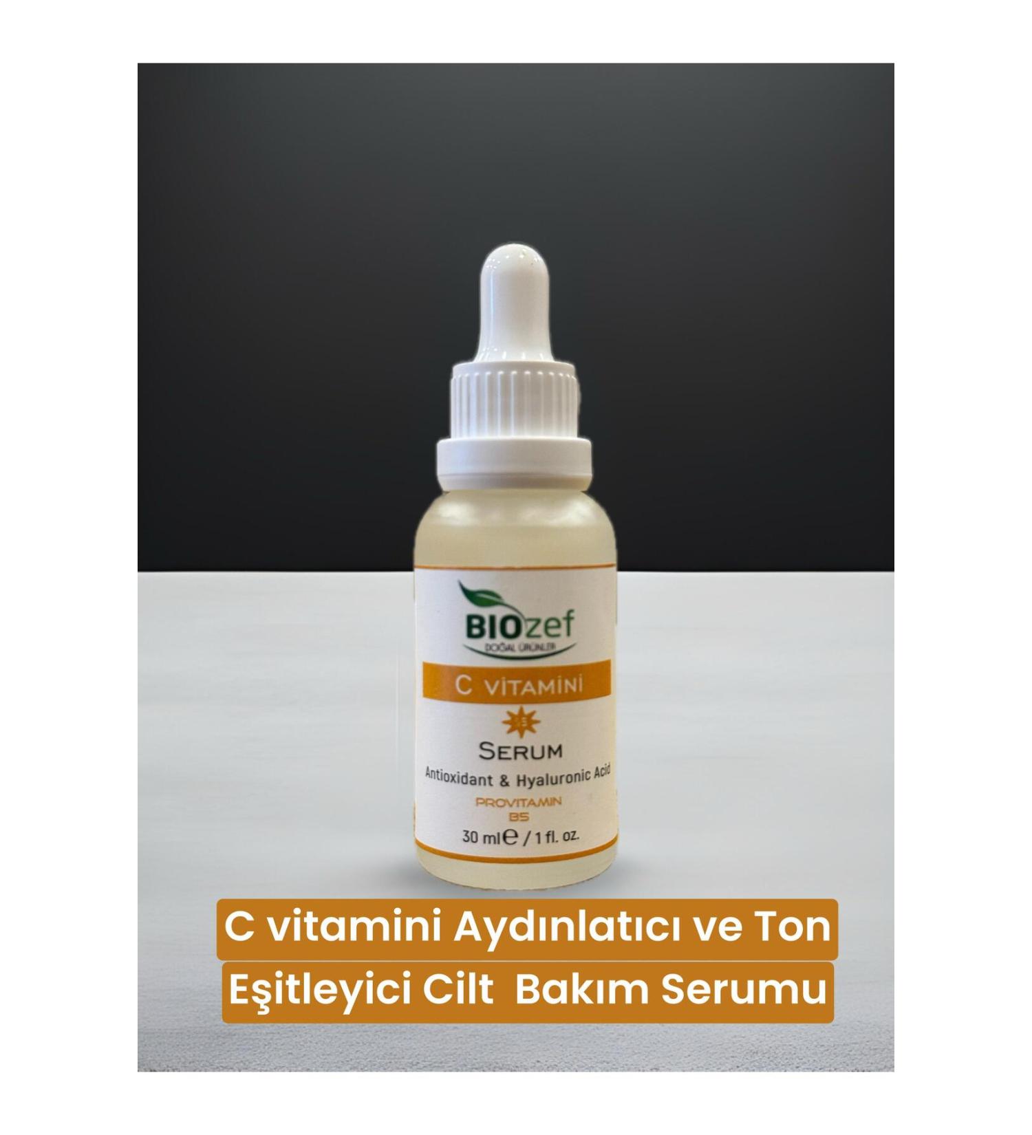 biozef Vitamin C Brightening and Tone Equalizing Care Serum 30 ml