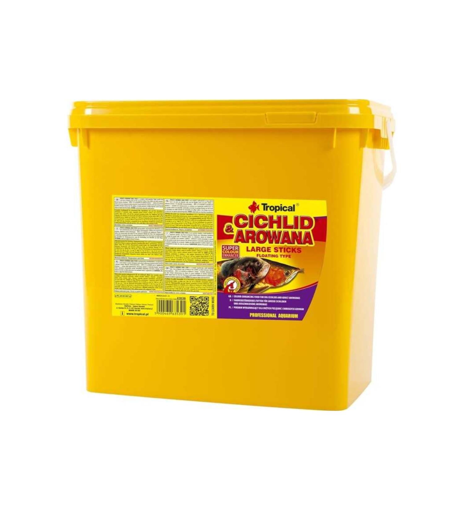 Tropical Cichlid Arowana Large Sticks 250 GR