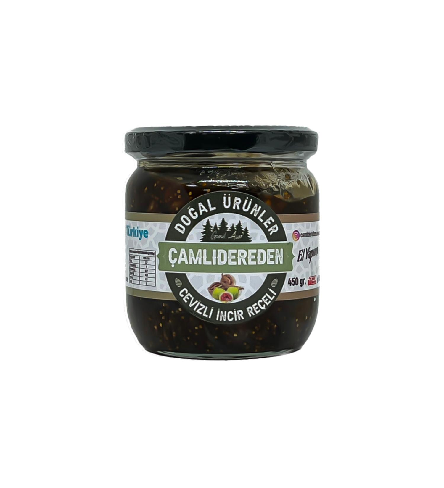 Natural Products from aml dere Walnut Fig Jam 450 gr