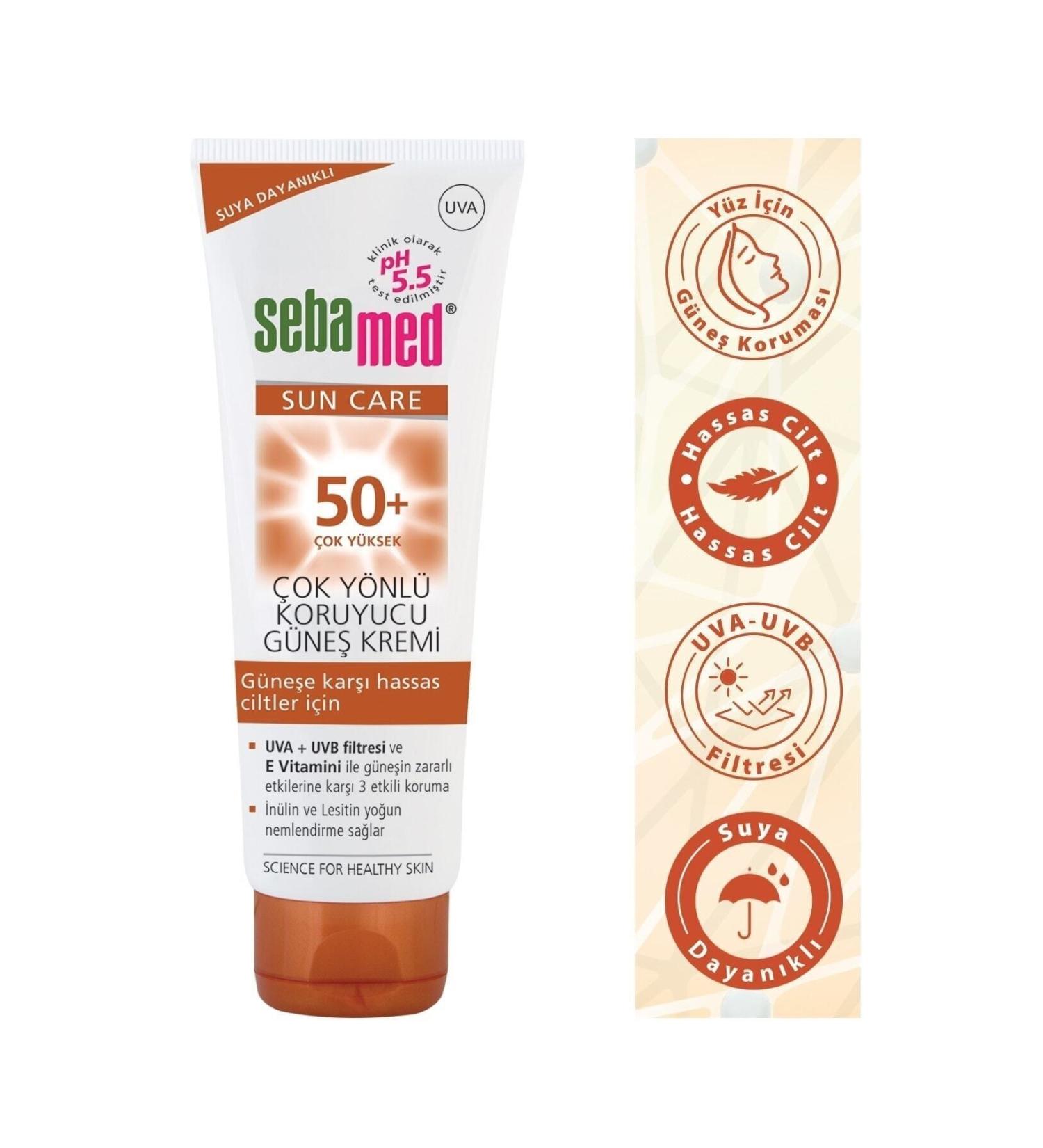 Sebamed SUN CARE 50+ HIGH PROTECTION SUN CREAM 75 ML GKHAIR903 - Buy Online on GoSupps.com