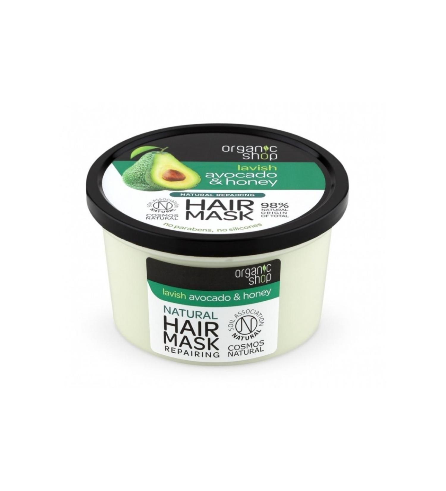 organic shop Avocado & Honey Repair Hair Mask 250 ml