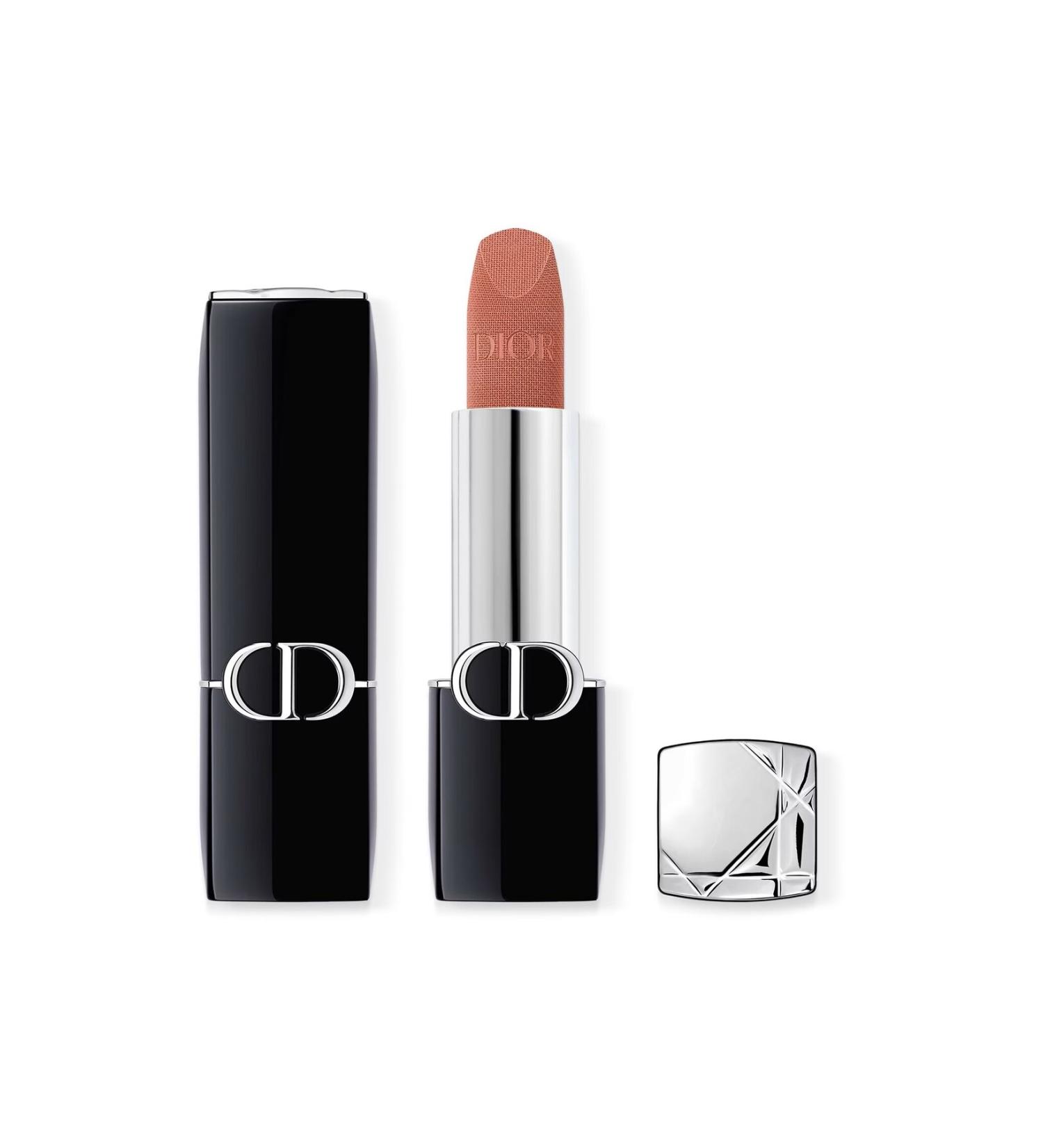 Dior Rouge Dior-24 Hour Effective Long Lasting Moisturizing Velvet & Matte & Satin Finish Plumping Lipstick