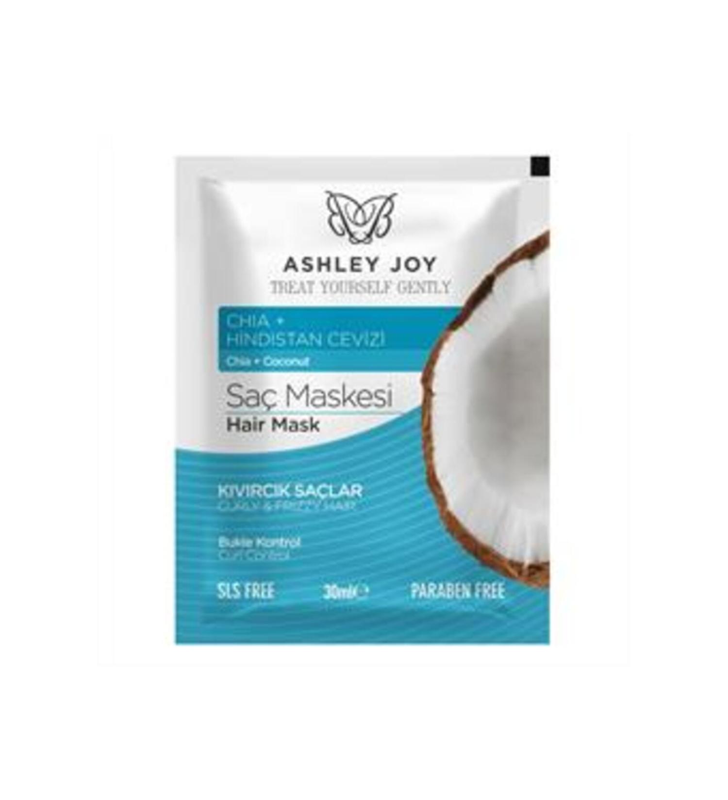 Ashley Joy Hair Mask Frizz Control 30ml ( 1 PIECE )