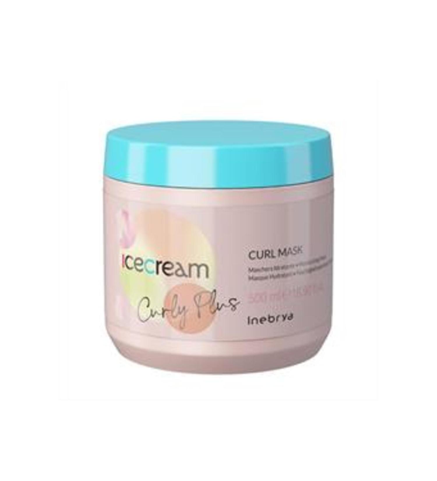 Inebrya Ice Cream Curl Plus Moisturizing Mask for Curly Hair 500ml (1 PIECE)