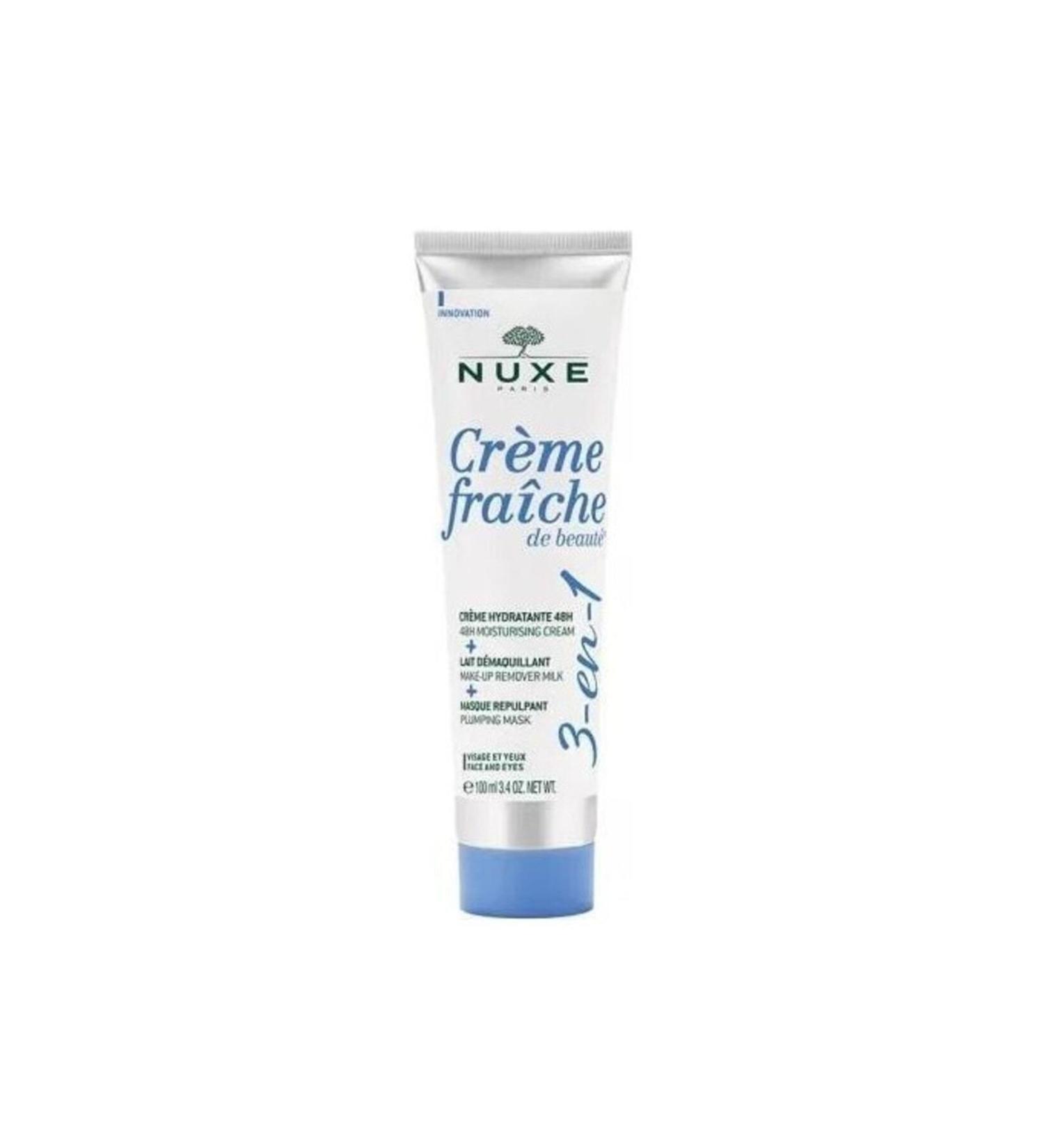 Nuxe 3 EFFECTS NATURAL SKIN BARRIER REPAIR CREAM FOR ALL SKIN 100ML DEMBA3332