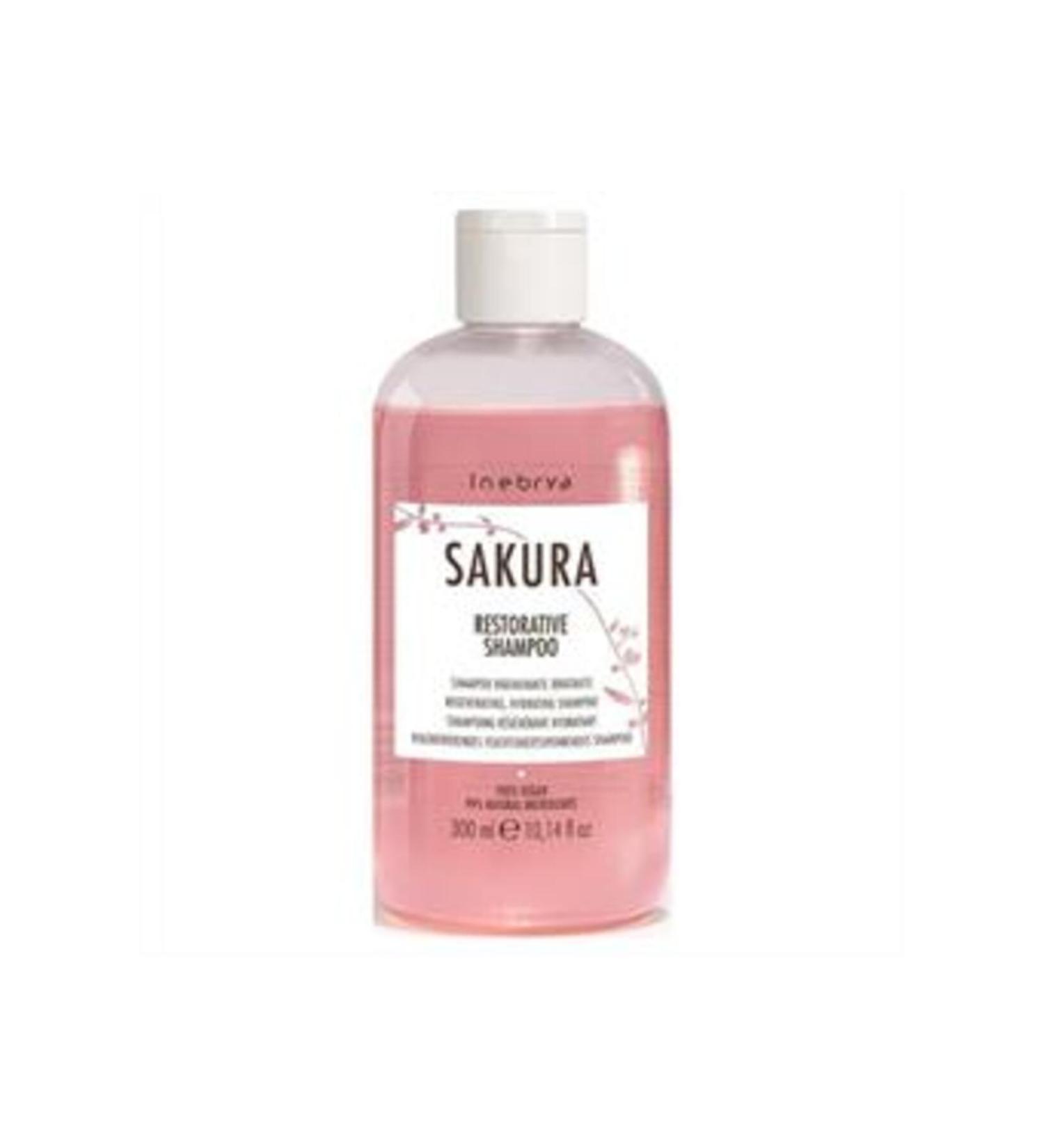 Inebrya Sakura Repairing Renewing Hair Care Shampoo 300ml (1 PIECE)