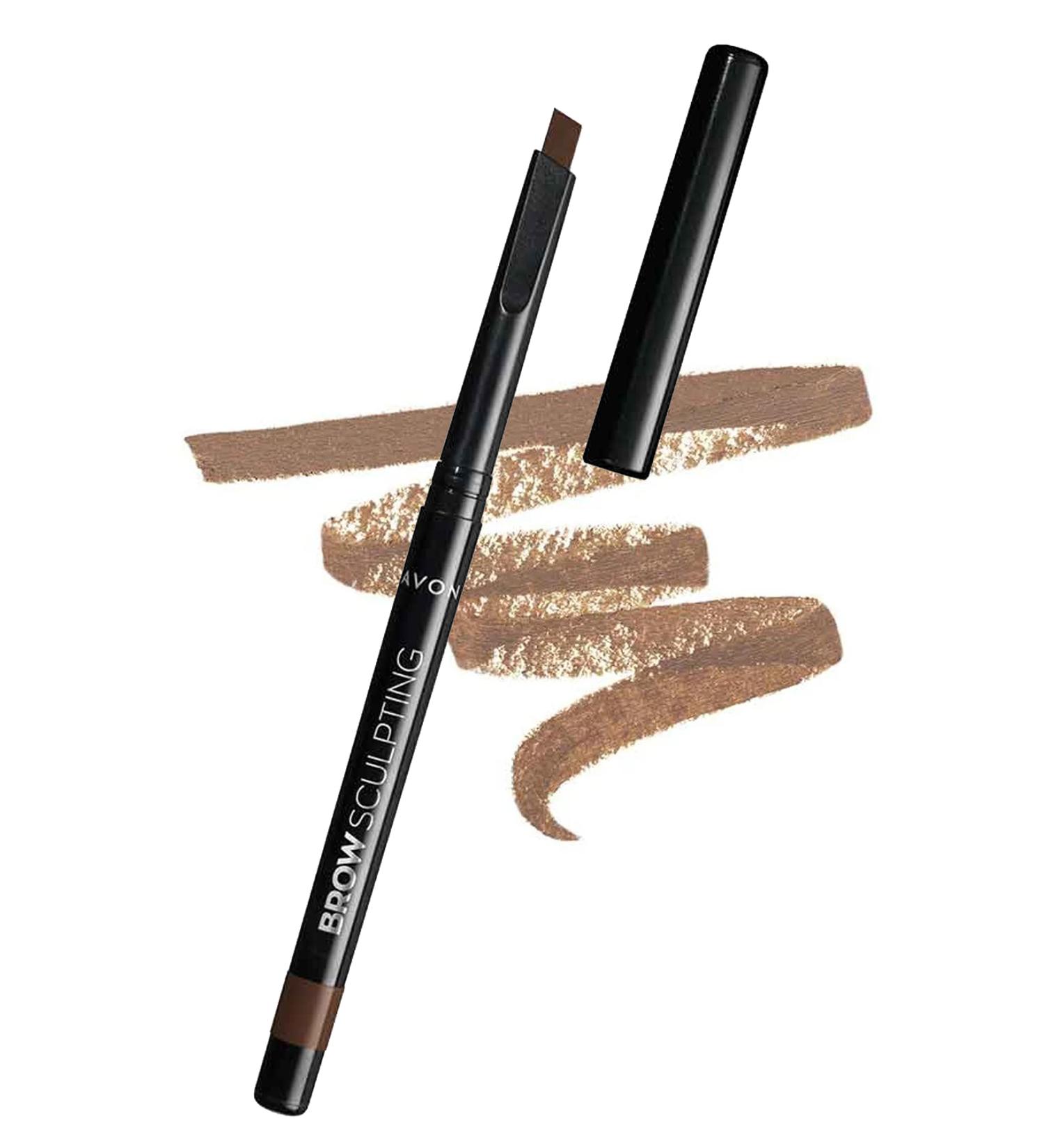 Avon Brown Sculpting Brow Defining Angled Tip Pencil Light Brown