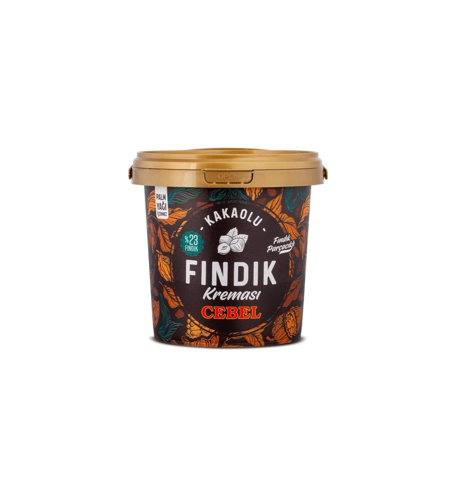 Cebel - Cebel Hazelnut Cream with Hazelnut Pieces 900 gr (Bucket) #