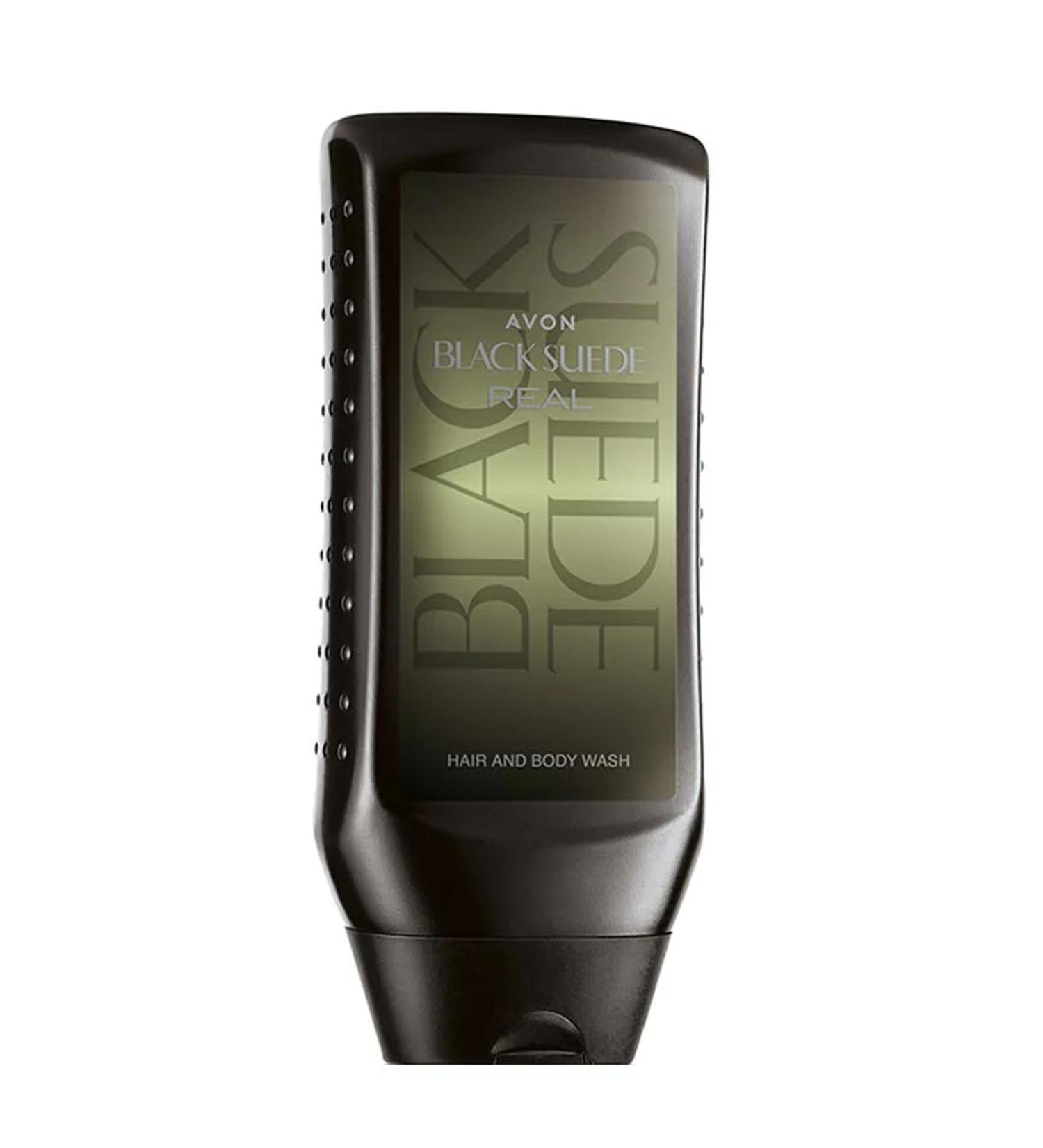 Avon Black Suede Real Men's Hair and Body Shampoo 250 Ml.