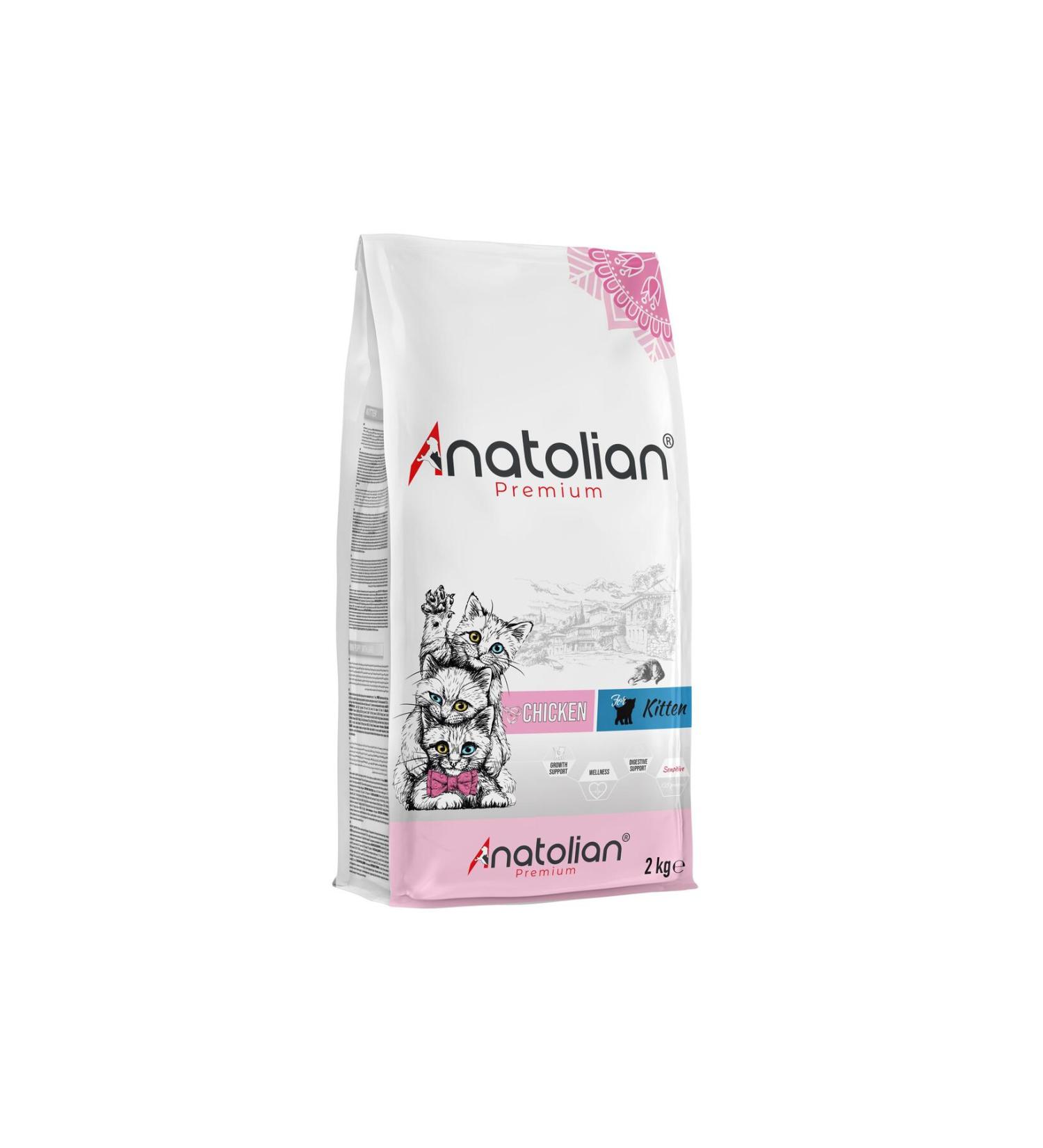 Anatolian Premium Kitten Chicken Kitten Cat Food with Chicken 2 Kg - Buy Online on GoSupps.com