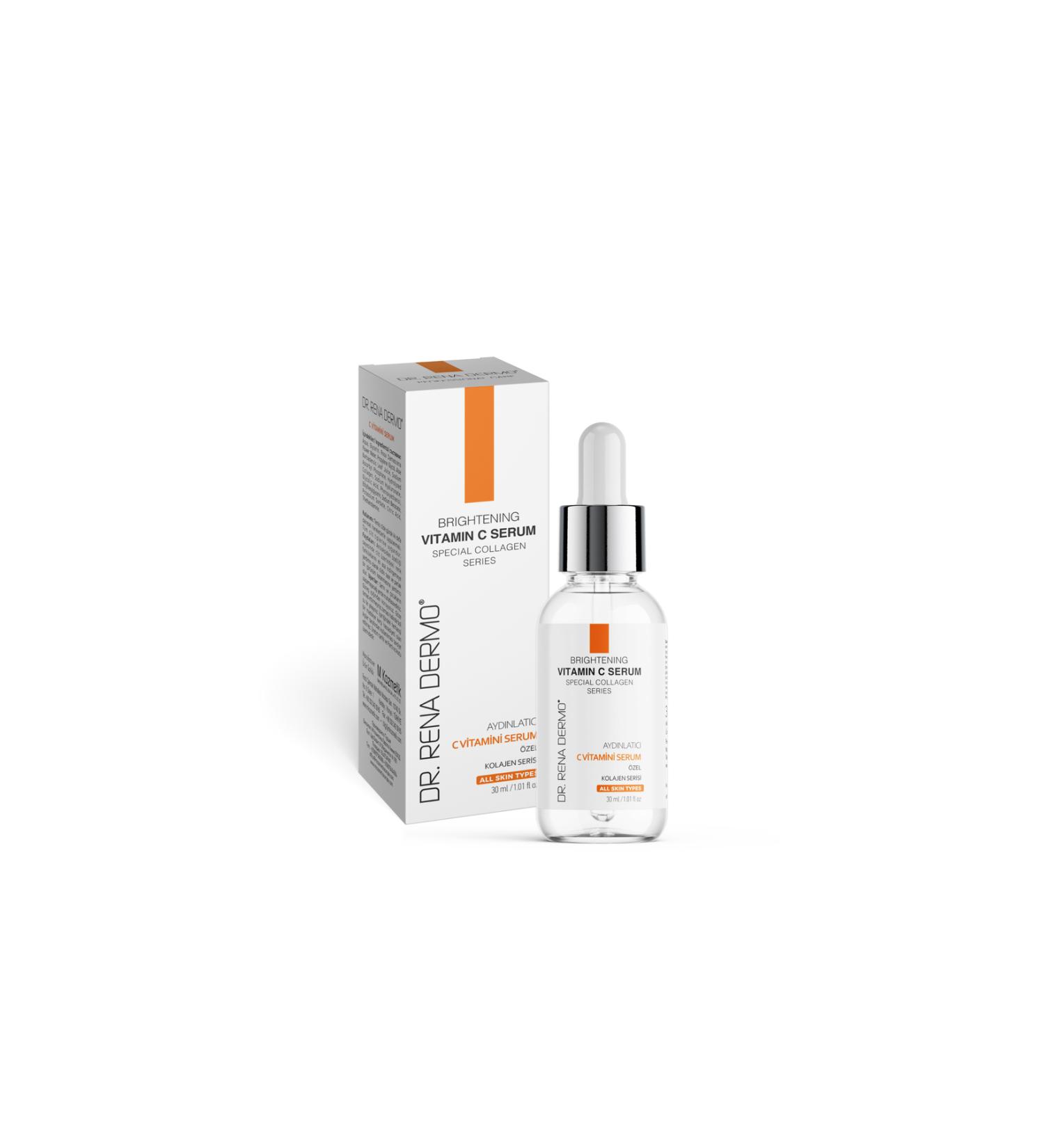 Dr.Rena DERMO BR GHTENING VITAMIN C SERUM - Buy Online on GoSupps.com