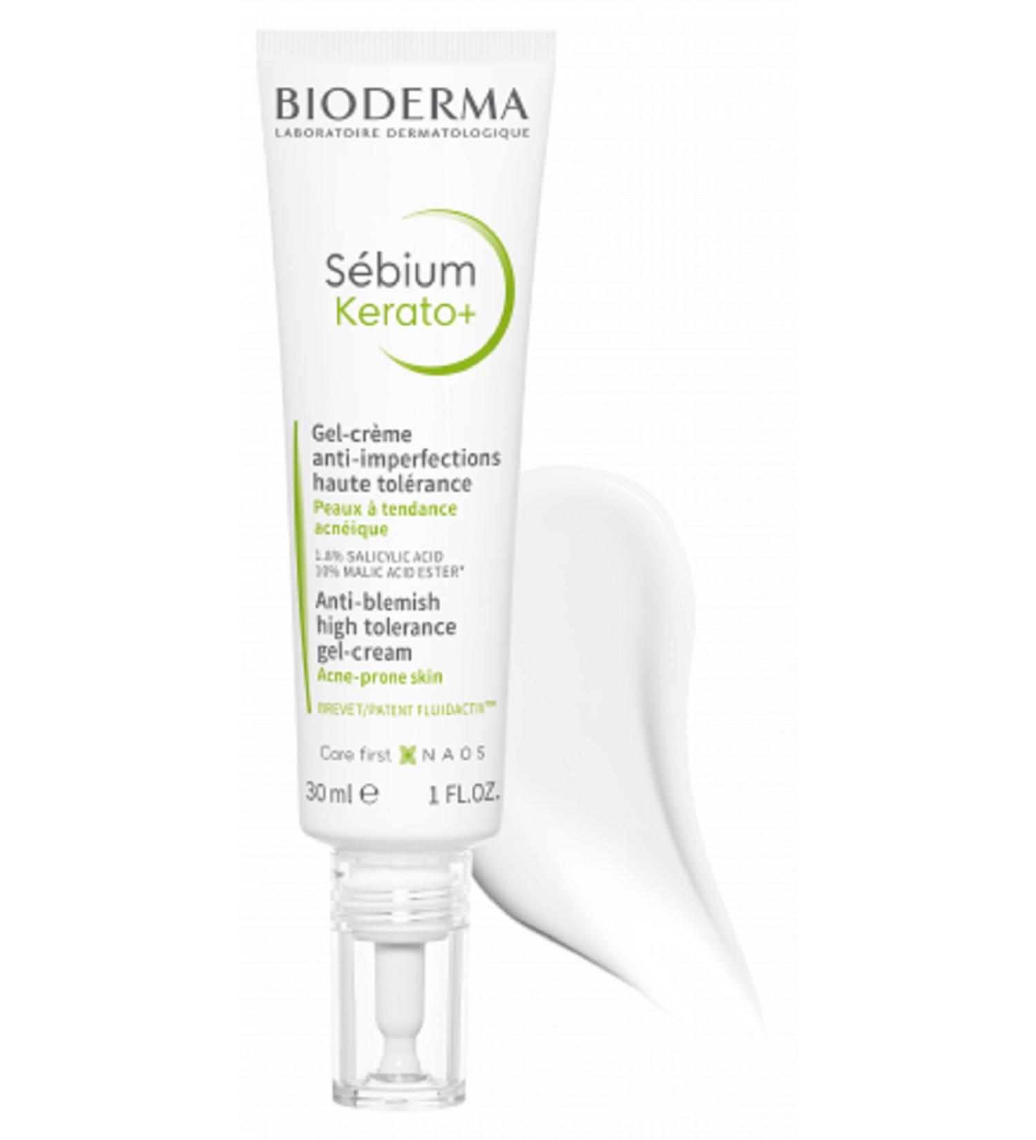 Bioderma S bium Kerato+ Anti-Acne and Anti-Blackhead Care Cream 30ml - Buy Online on GoSupps.com