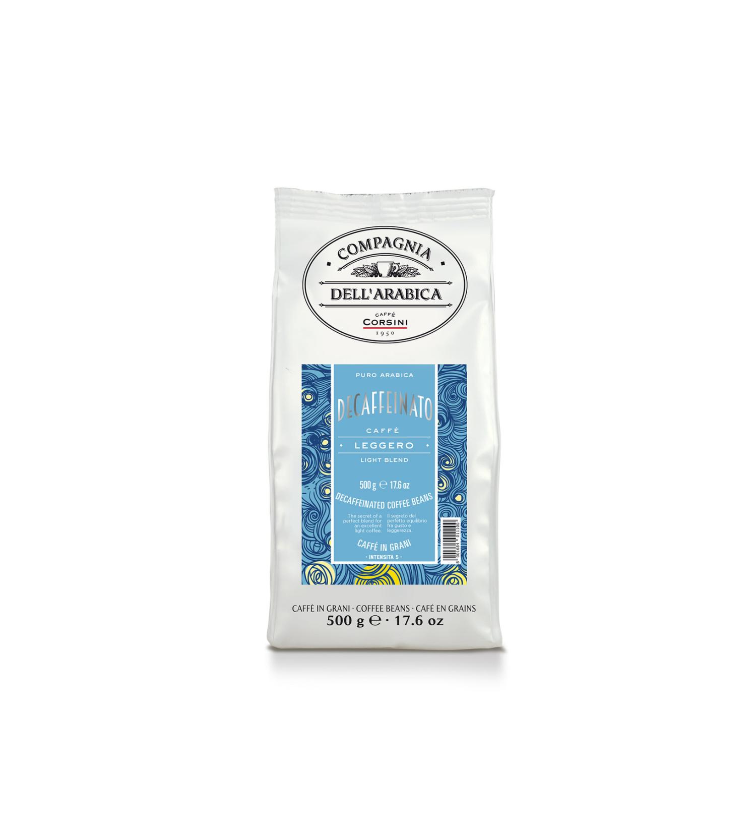 Caffe Corsini Decaffeinated 0 Arabica Coffee Beans 500gr