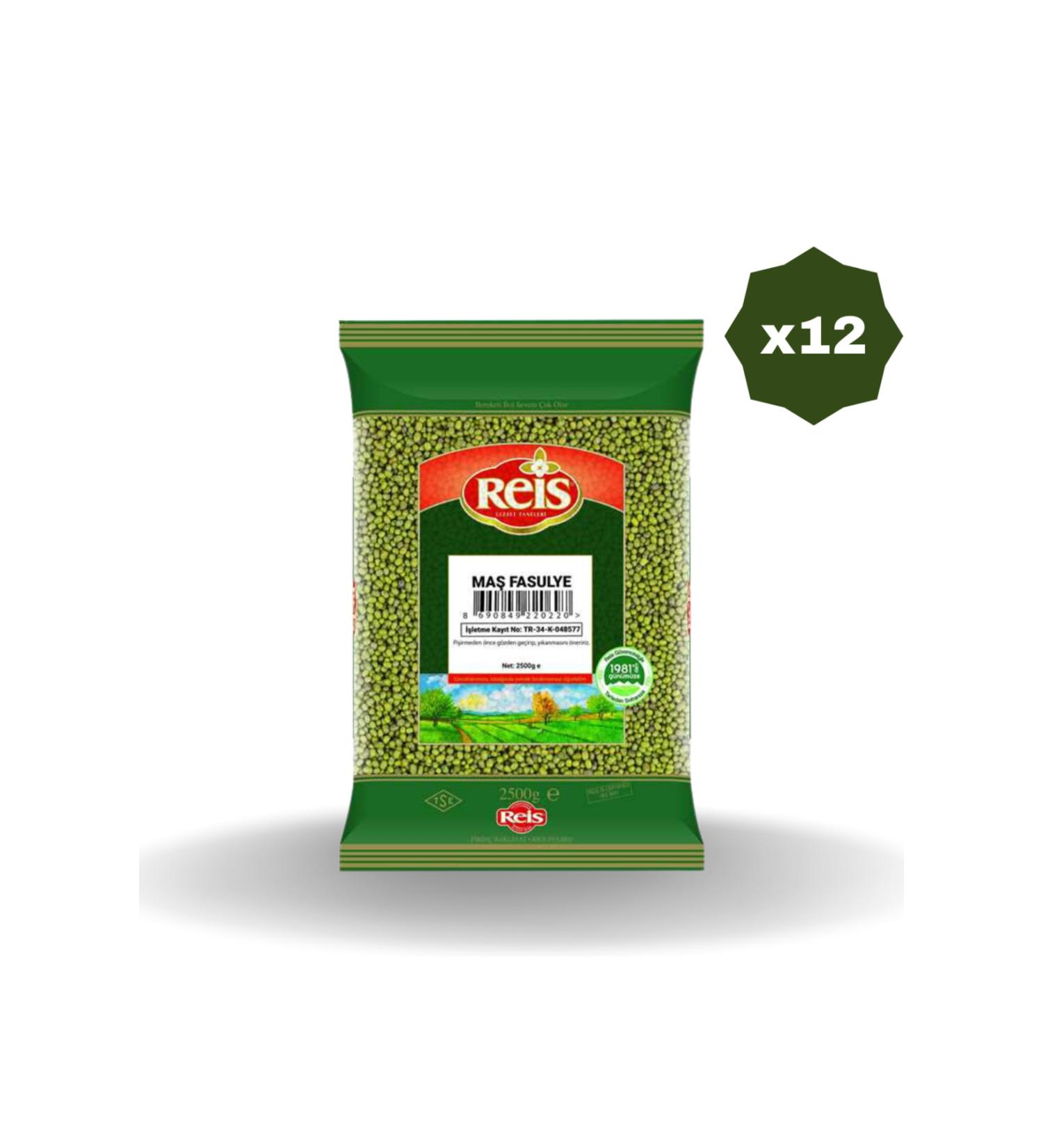 Reis Mung Beans 2.5KG X 12 PIECES