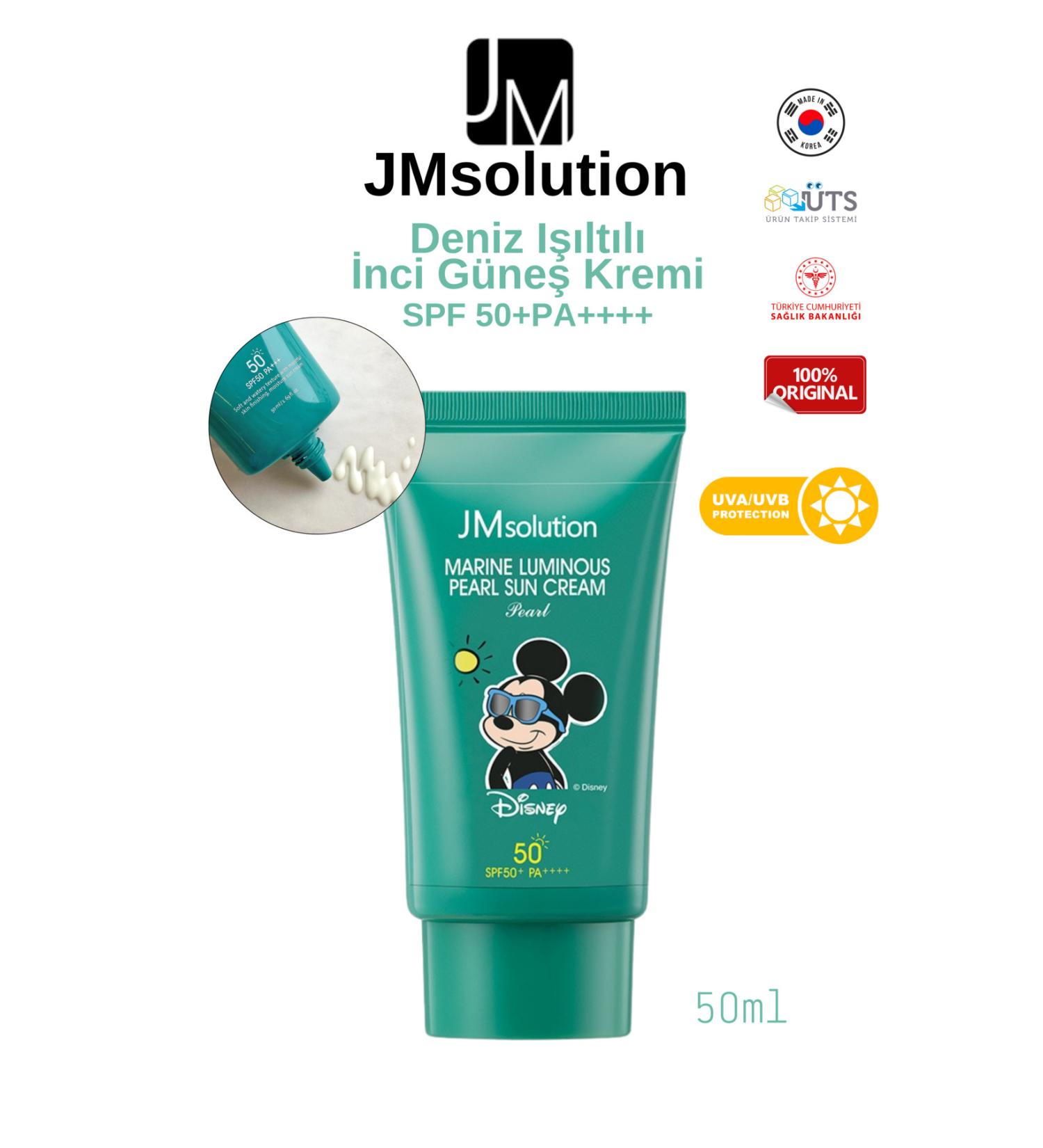 JMsolution Disney Series Marine Sea Shimmer Pearl Essence Sun Cream Spf 50 Pa - Buy Online on GoSupps.com