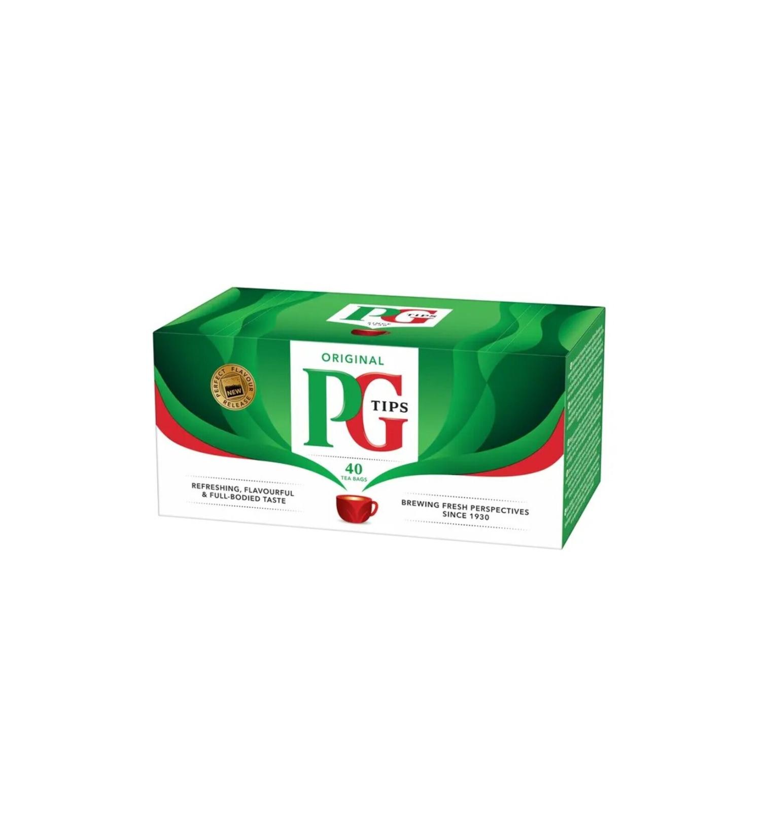 Pg Tips Original 40 Black Tea Bags 116g