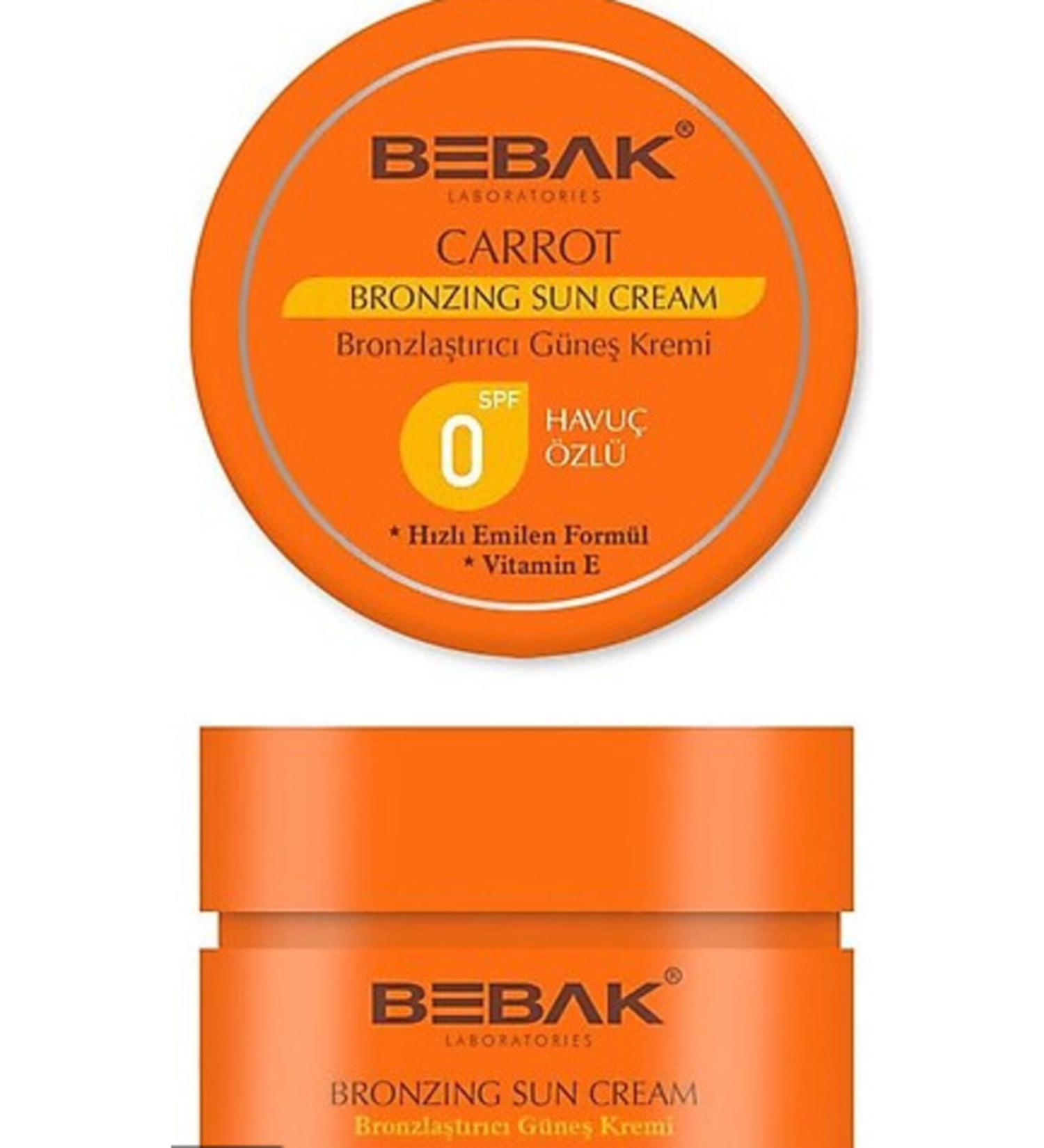 Bebak Carrot Extract Sun Cream 100 ml