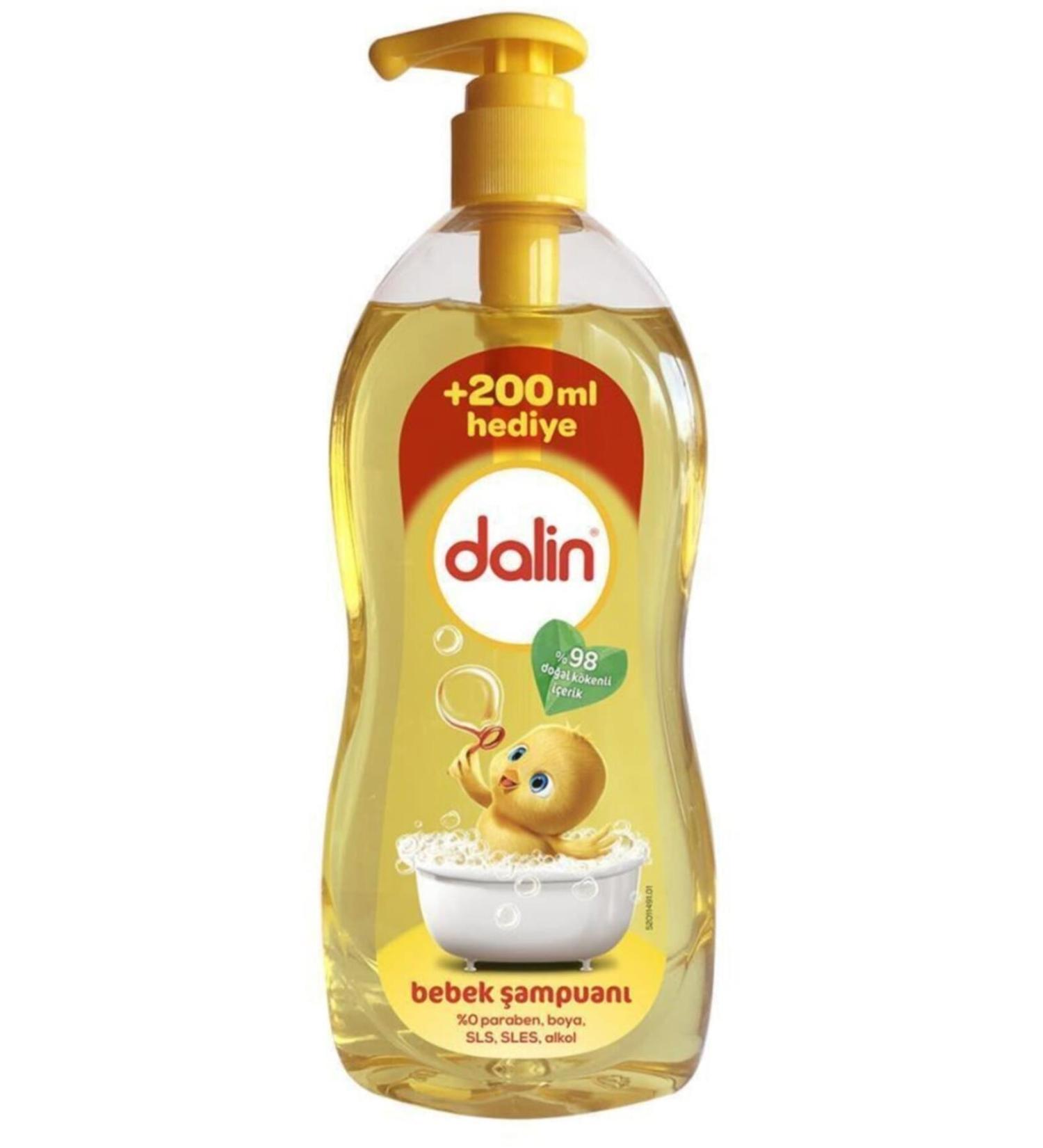 Dalin Shampoo Classic 700 ml and 200 ml