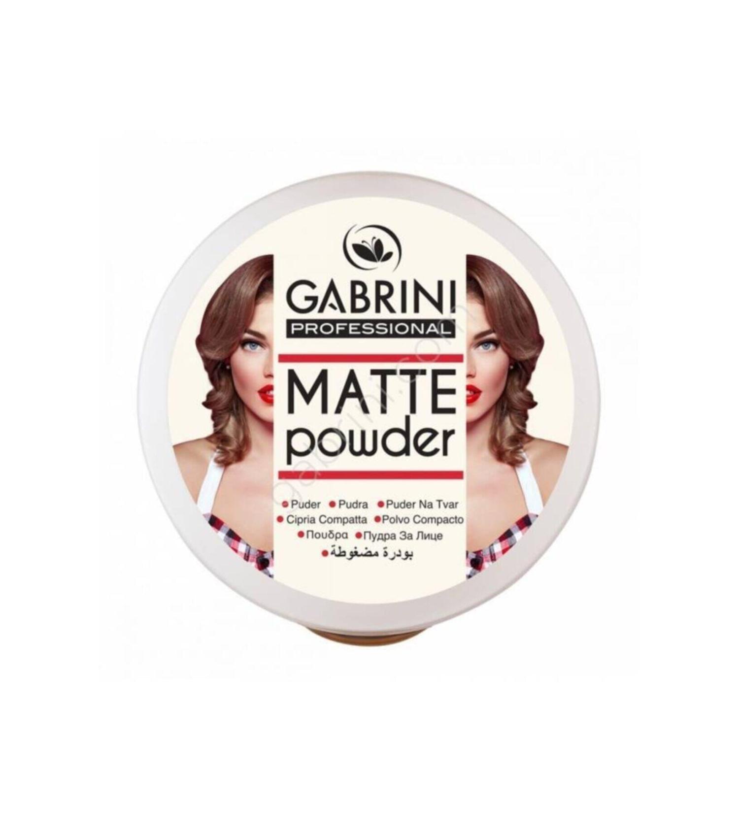 Gabrini Beige Matte Powder Professional Matte Powder 04 8696814071743 2724957